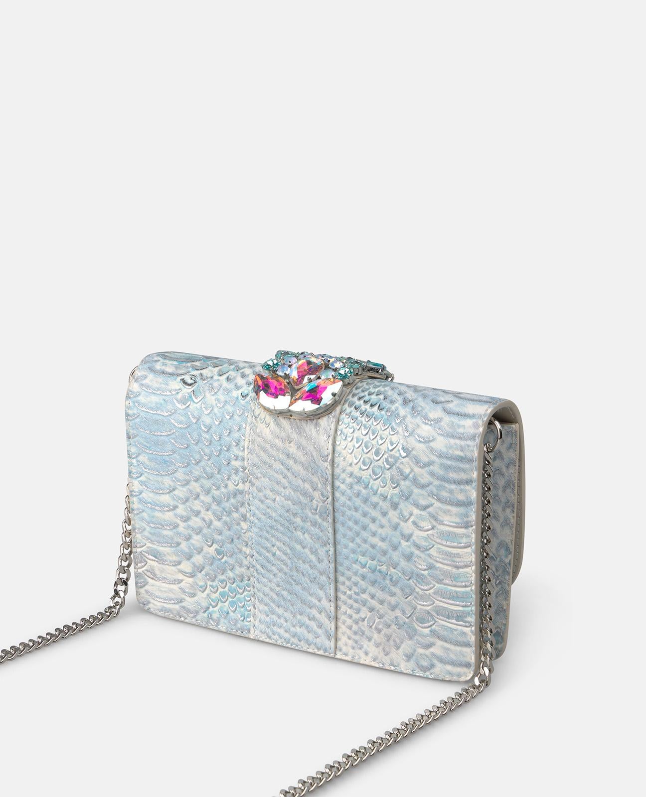 CLUTCH BAG WITH RHINESTONES