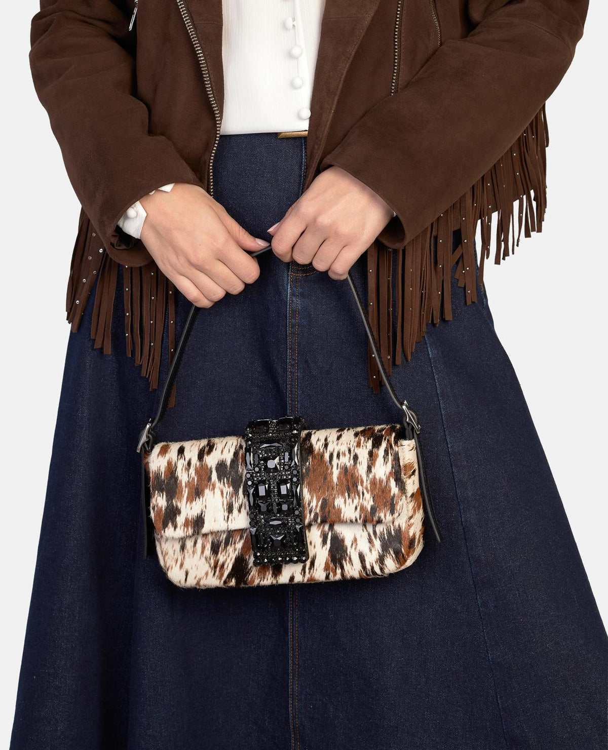 BOLSO ANILLA CON PEDRERÍA