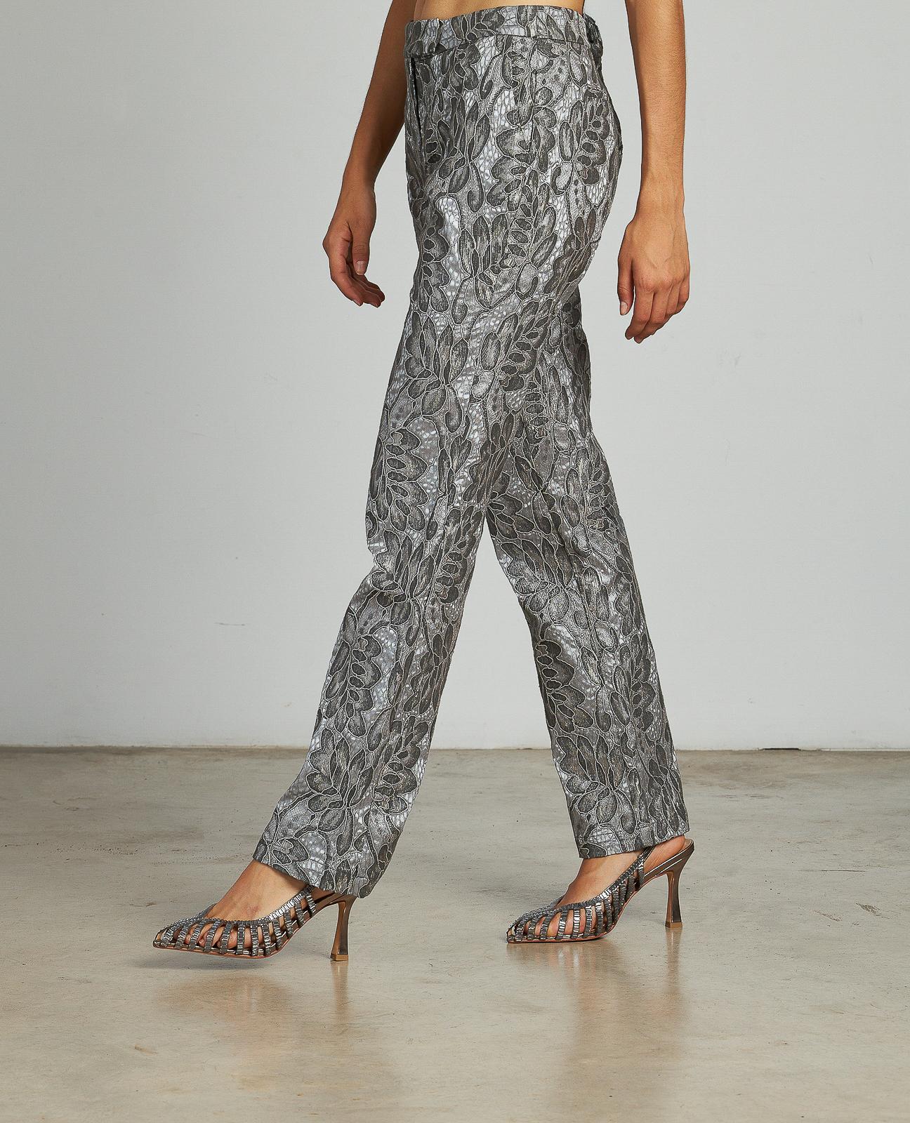PANTALÓN EFECTO METALIZADO