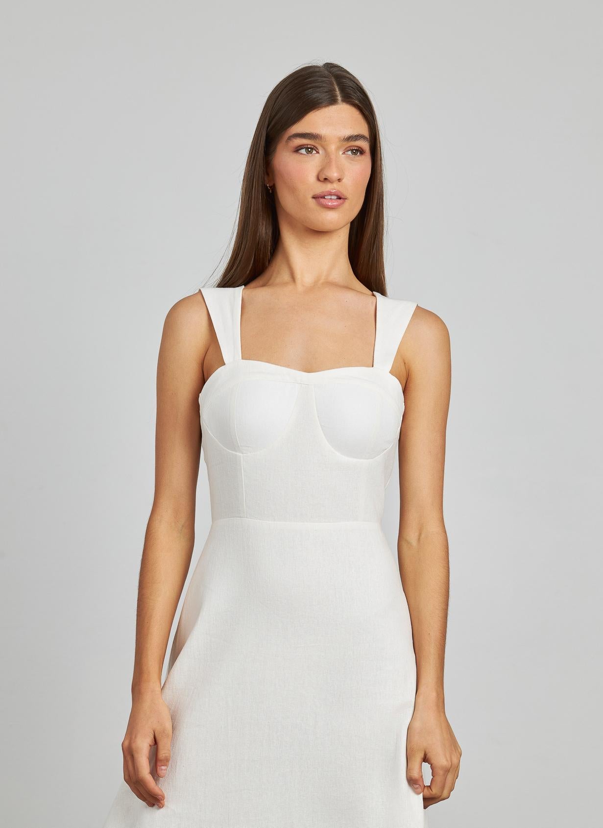 VESTIDO MIDI TIRANTE ANCHO
