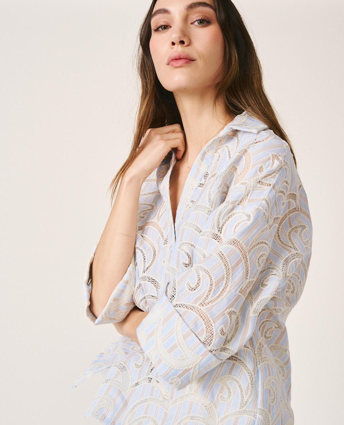 CAMICIA A RIGHE
