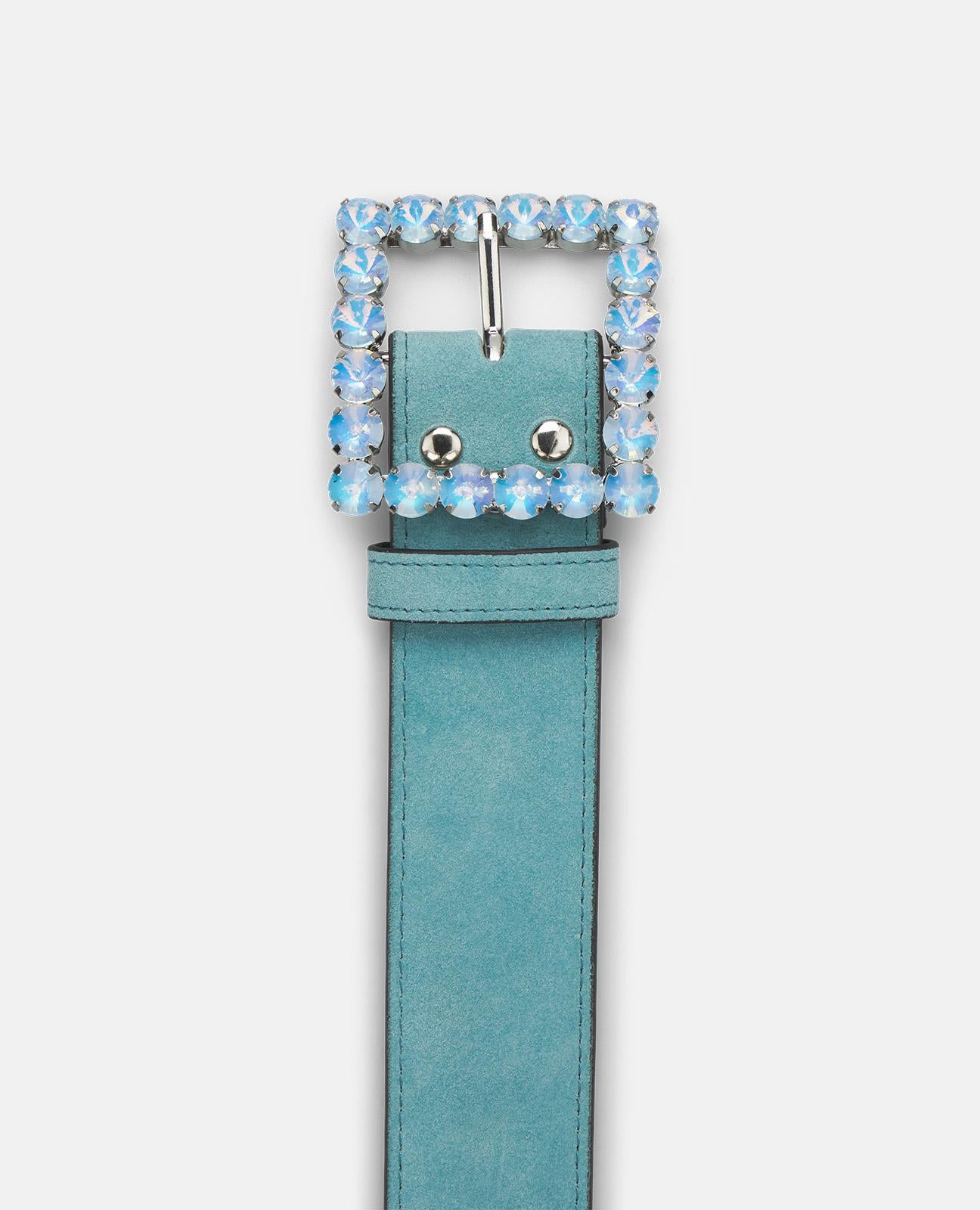 CINTURA CON FIBBIA DI PERLINE