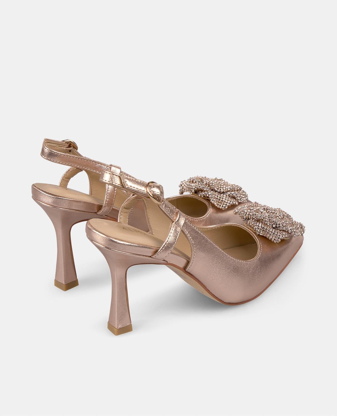 ZAPATO TACÓN ALTO FLOR