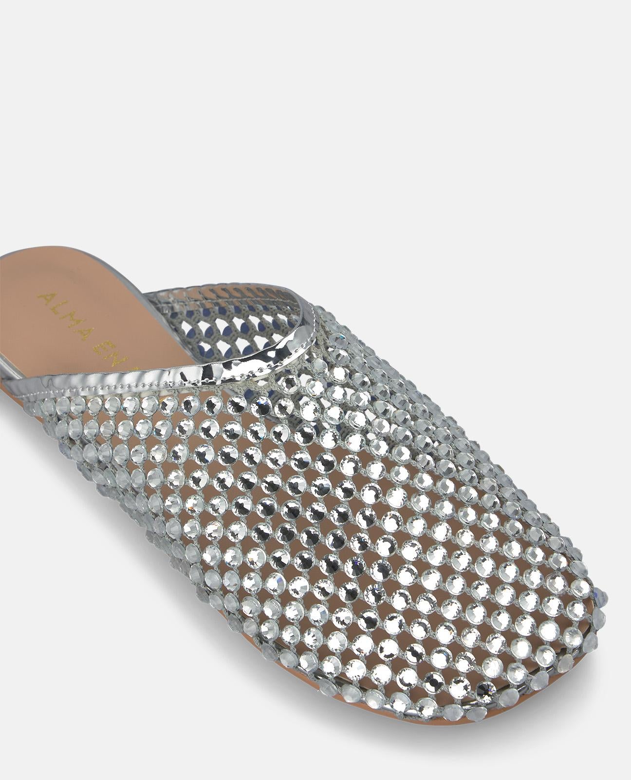 SANDALIA PLANA MULE MALLA