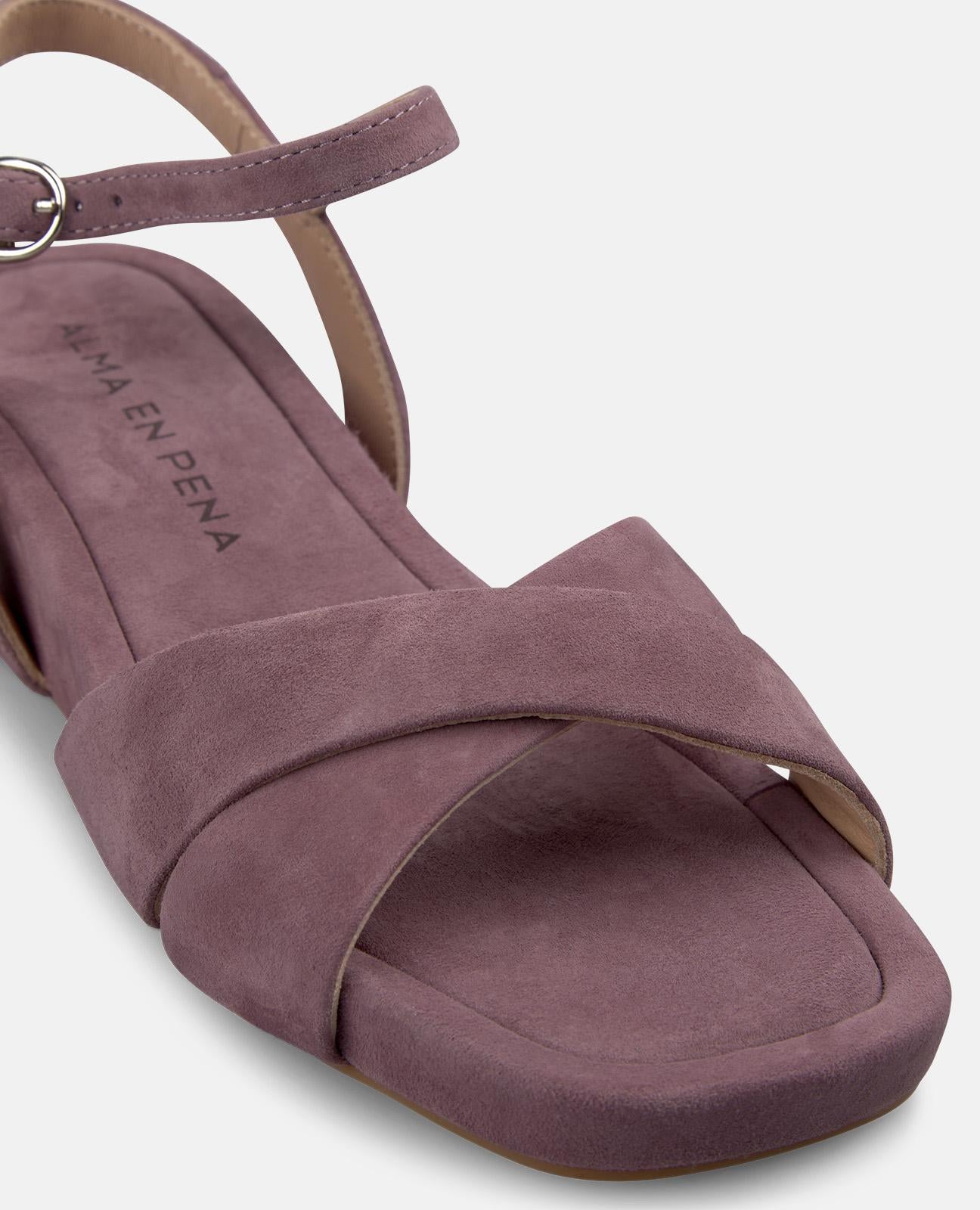 SANDALIA PLATAFORMA TIRA CRUZADA