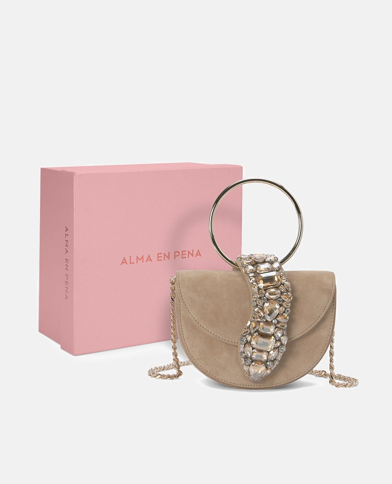 SACO DE OMBRO EM FORMA DE COBRA