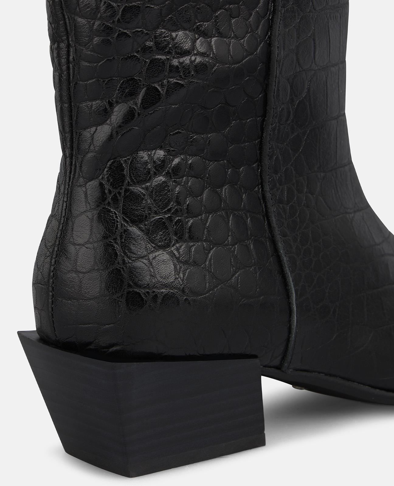 BOTA DE PIEL ANIMAL PRINT