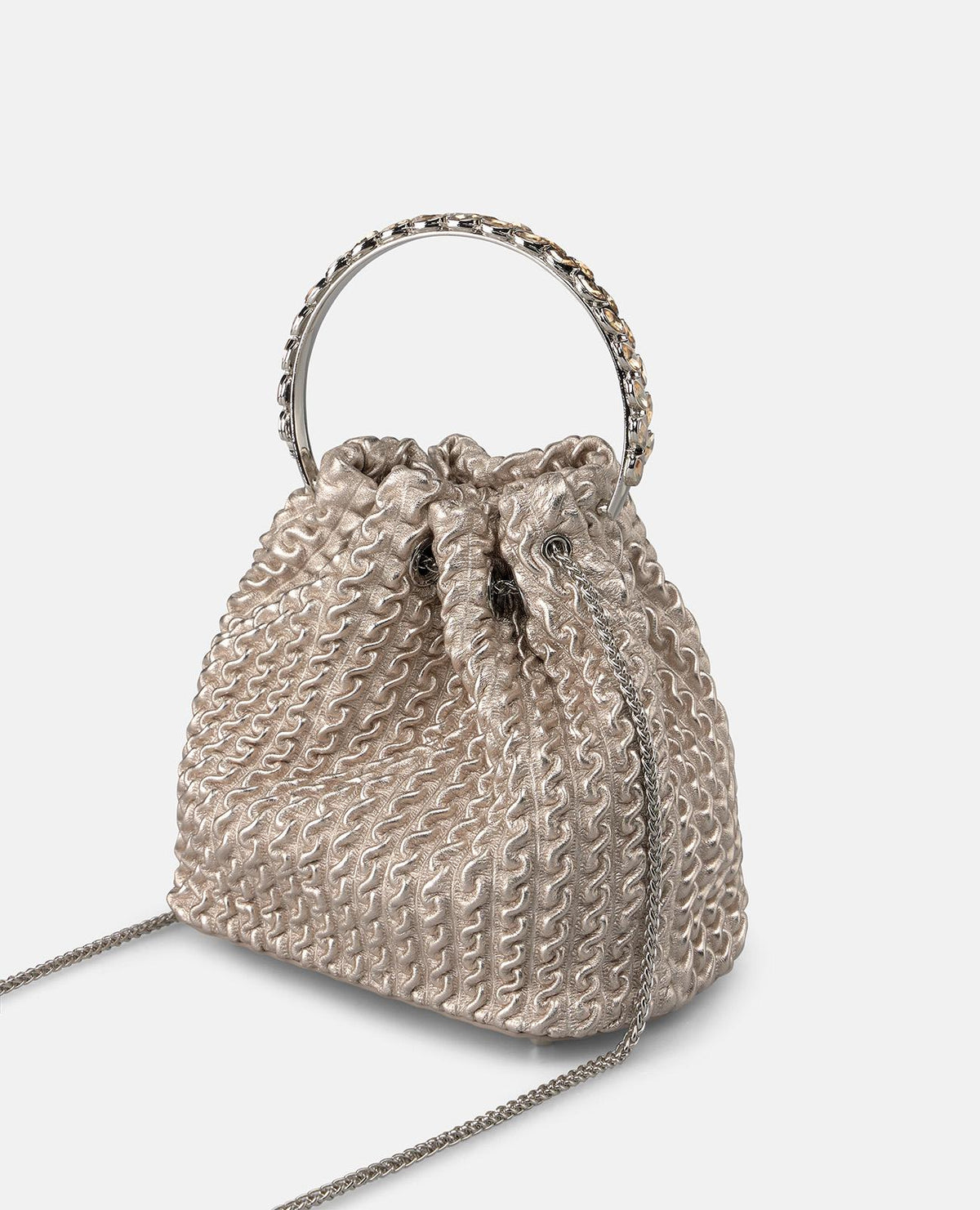 BOLSO BOMBONERA DETALLE PEDRERÍA