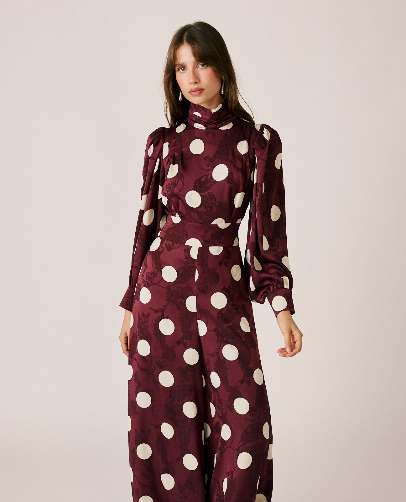 MONO LARGO JACQUARD ESTAMPADO