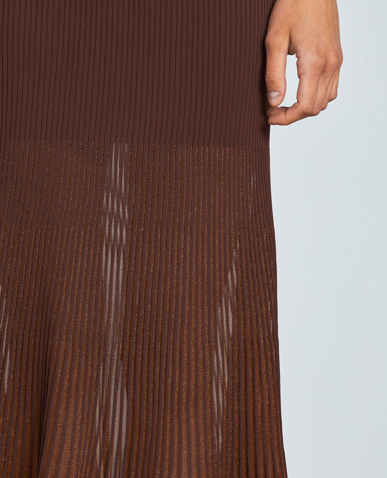 FALDA SEMITRANSPARENTE METALIZADA