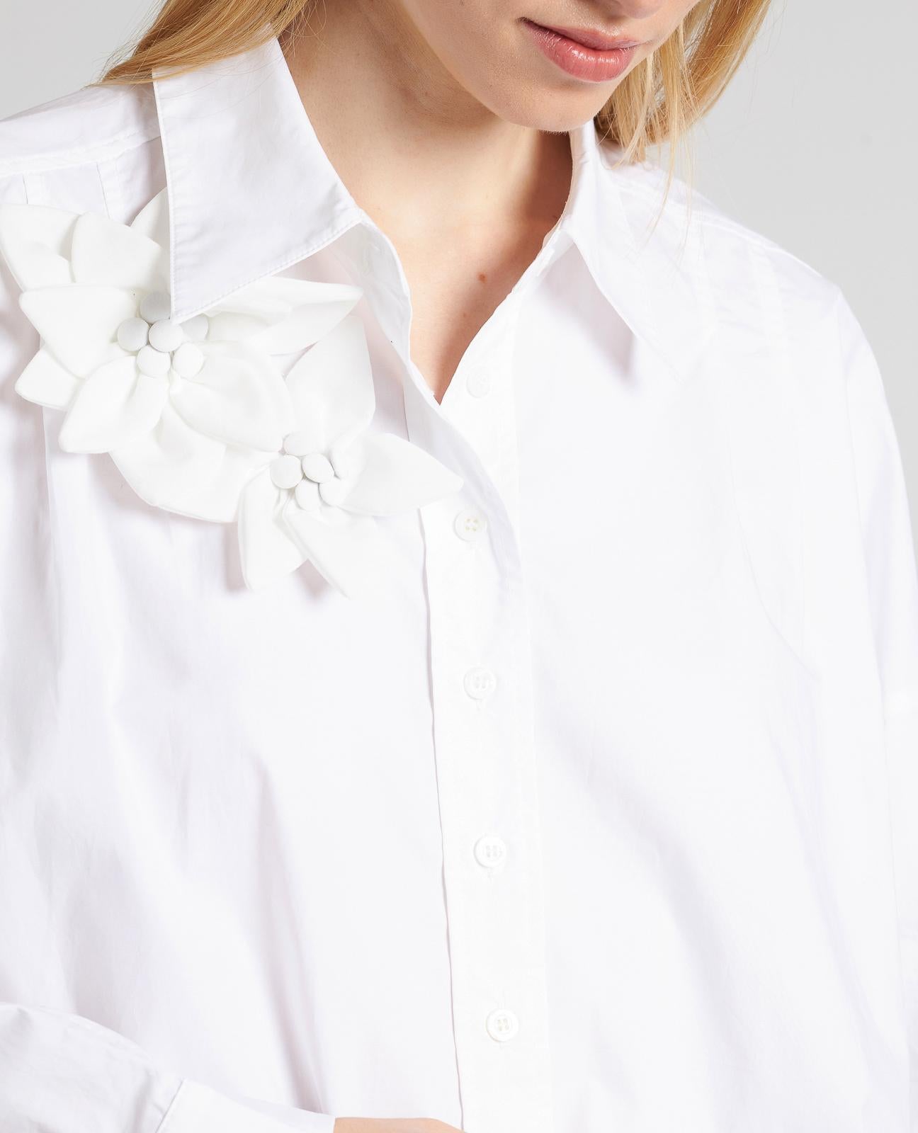 CAMISA RAYADA FLORES