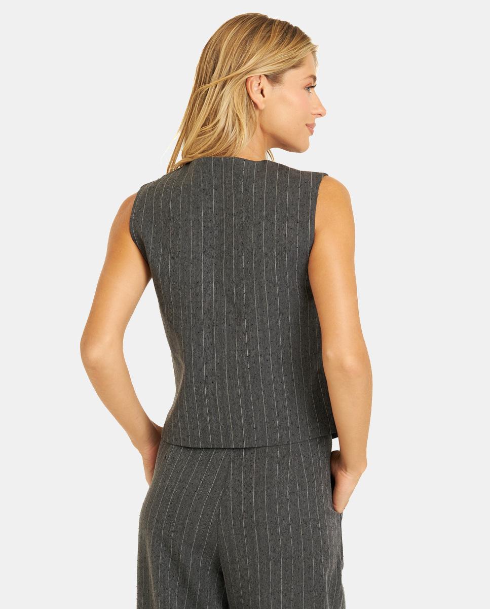 VEST WITH RHINESTONES