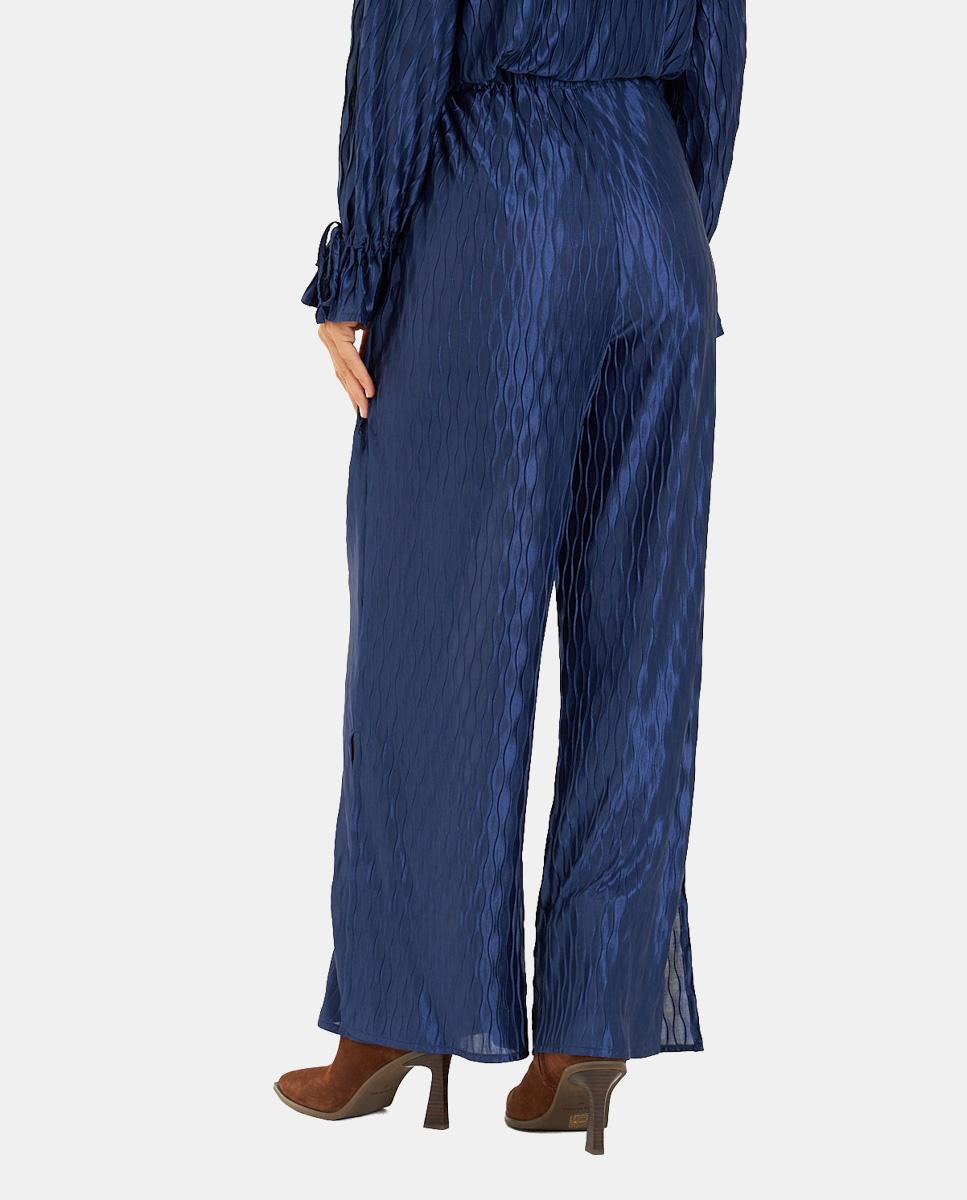 CALÇAS FLUIDAS TEXTURADAS