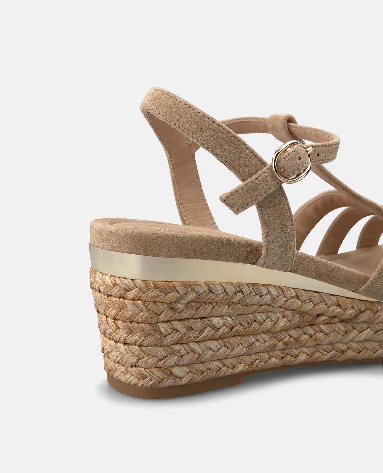 SANDALIA ESPARTO PEDRERIA