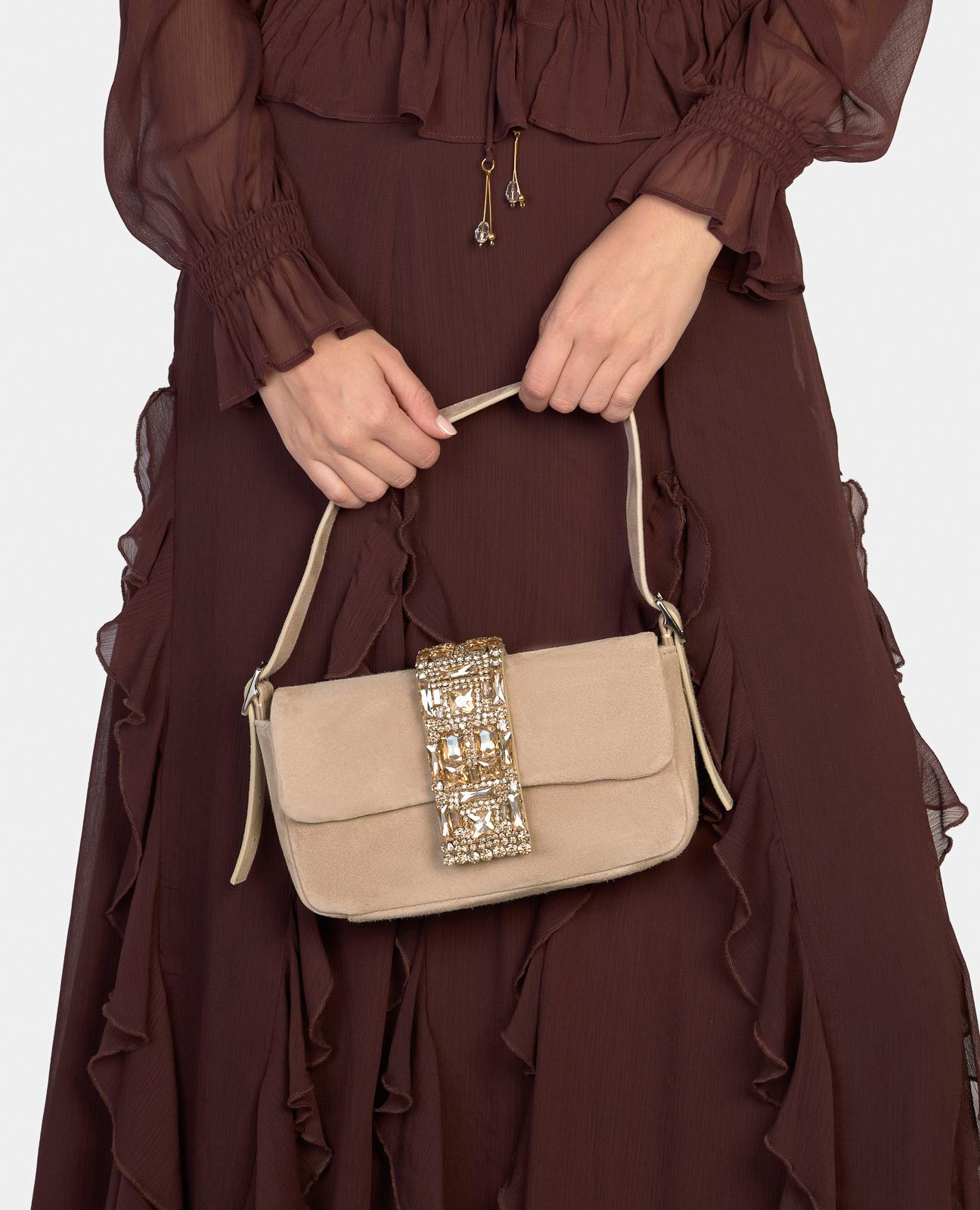 BOLSO ANILLA CON PEDRERÍA