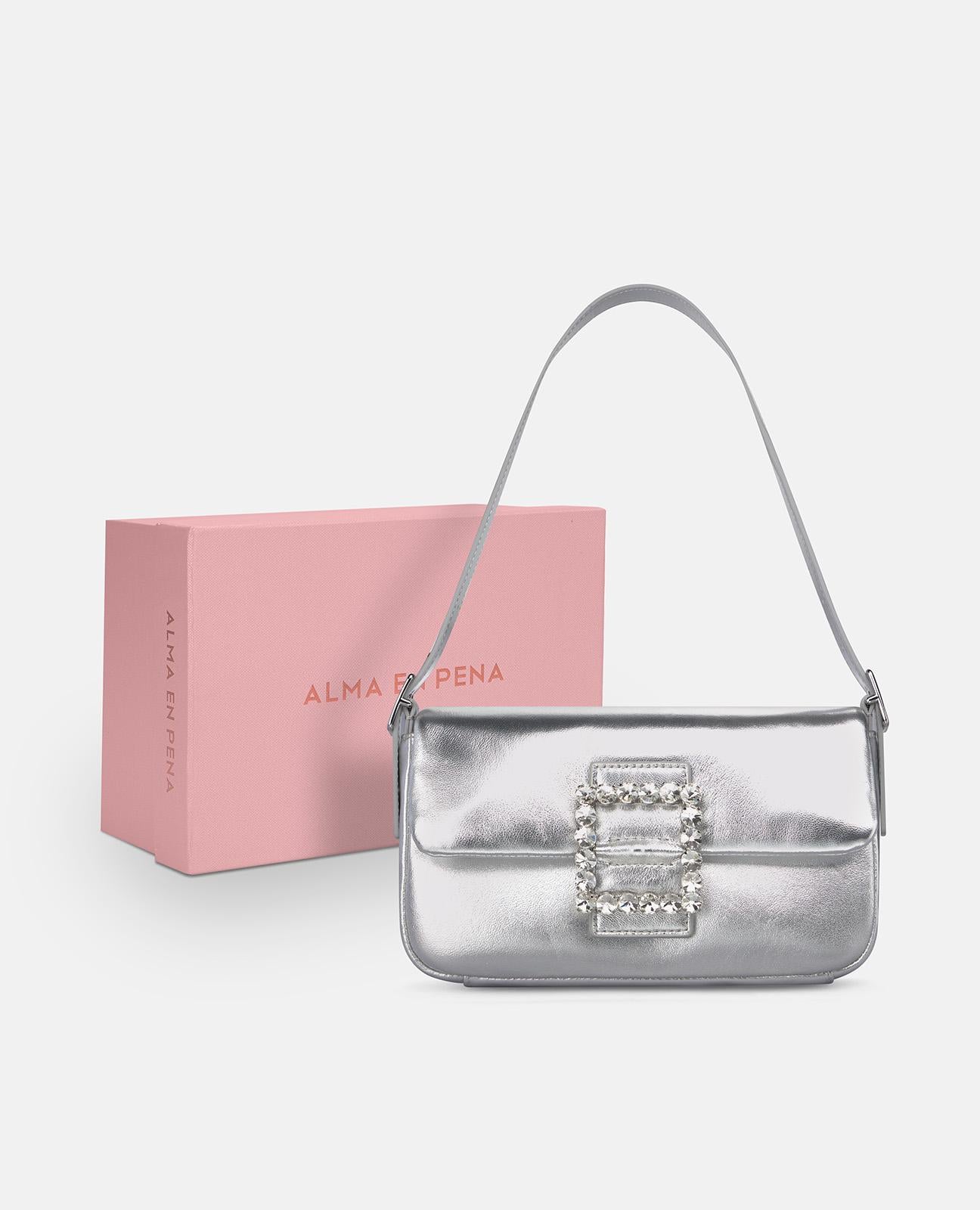 BOLSO MANO ADORNO CUADRADO