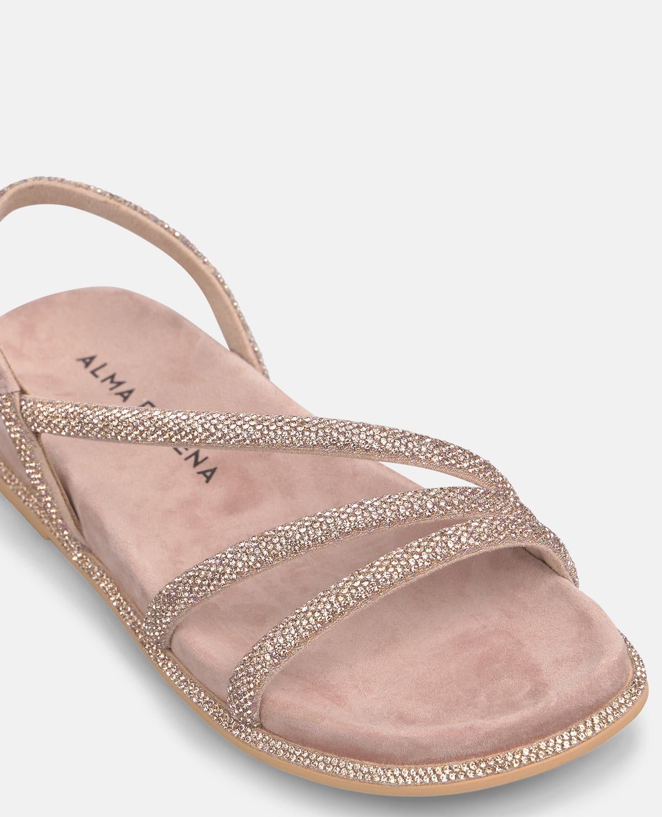 SANDÁLIA PLANA COM TIRAS TRANSFER