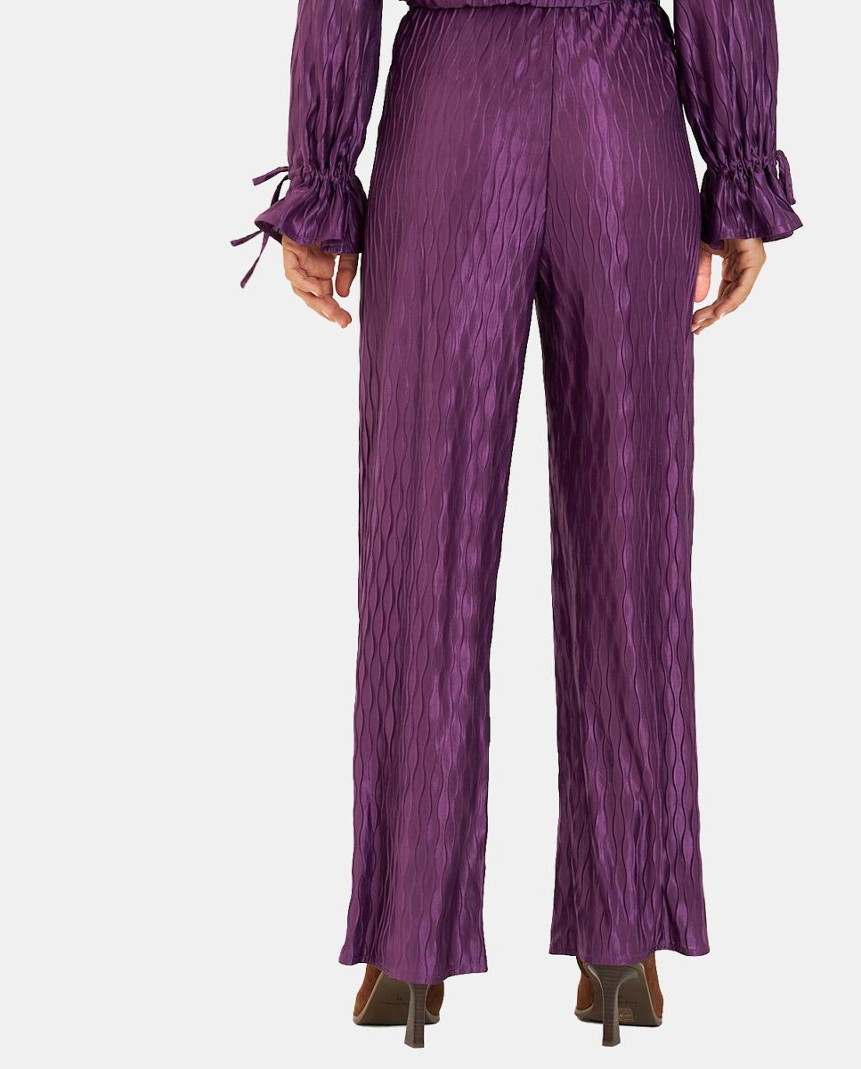 CALÇAS FLUIDAS TEXTURADAS