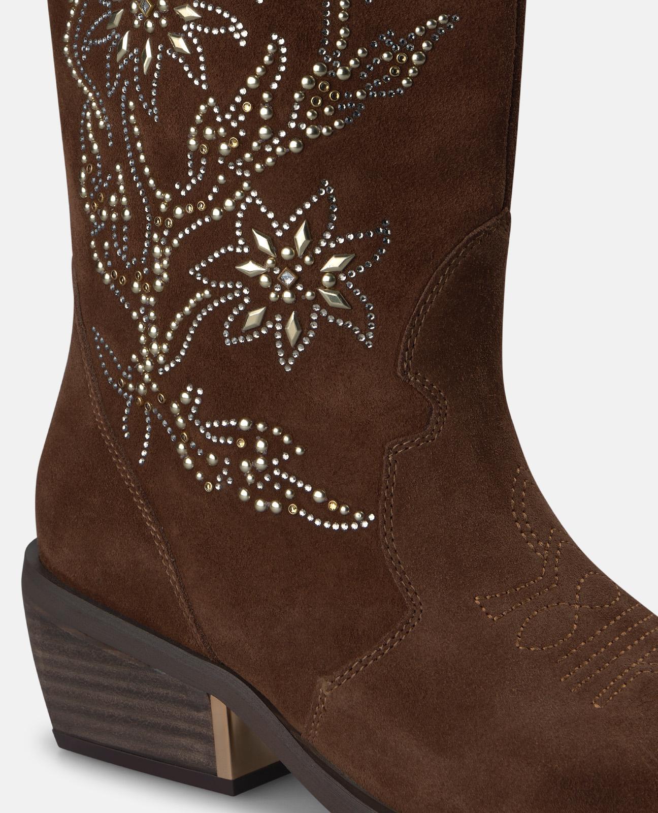 BOTA COWBOY DE ANTE FLORES