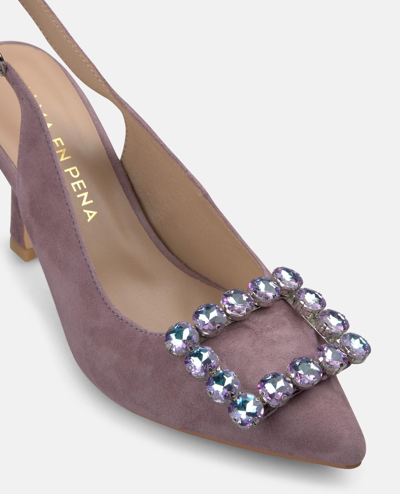 SALON DESTALONADO CON HEBILLA PEDRERIA