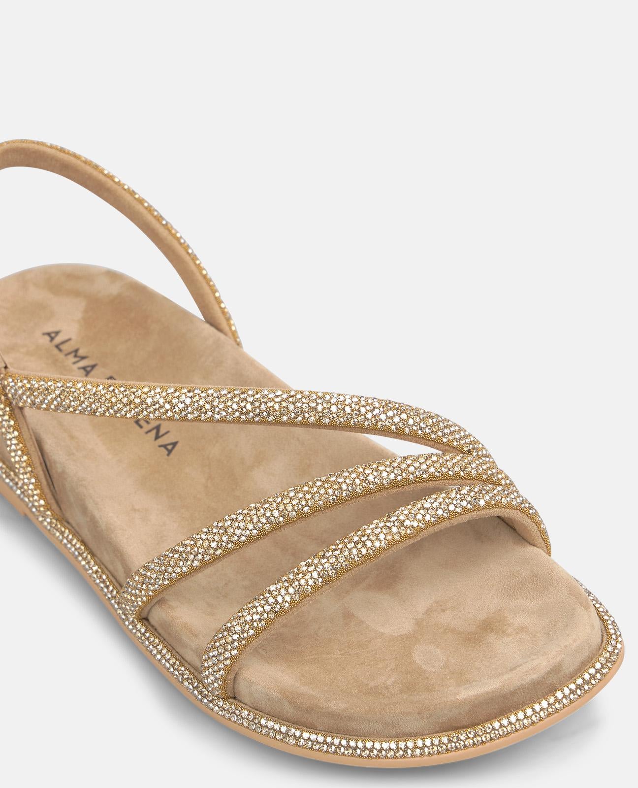 FLAT SANDAL WITH TRANSFER STRAPS
