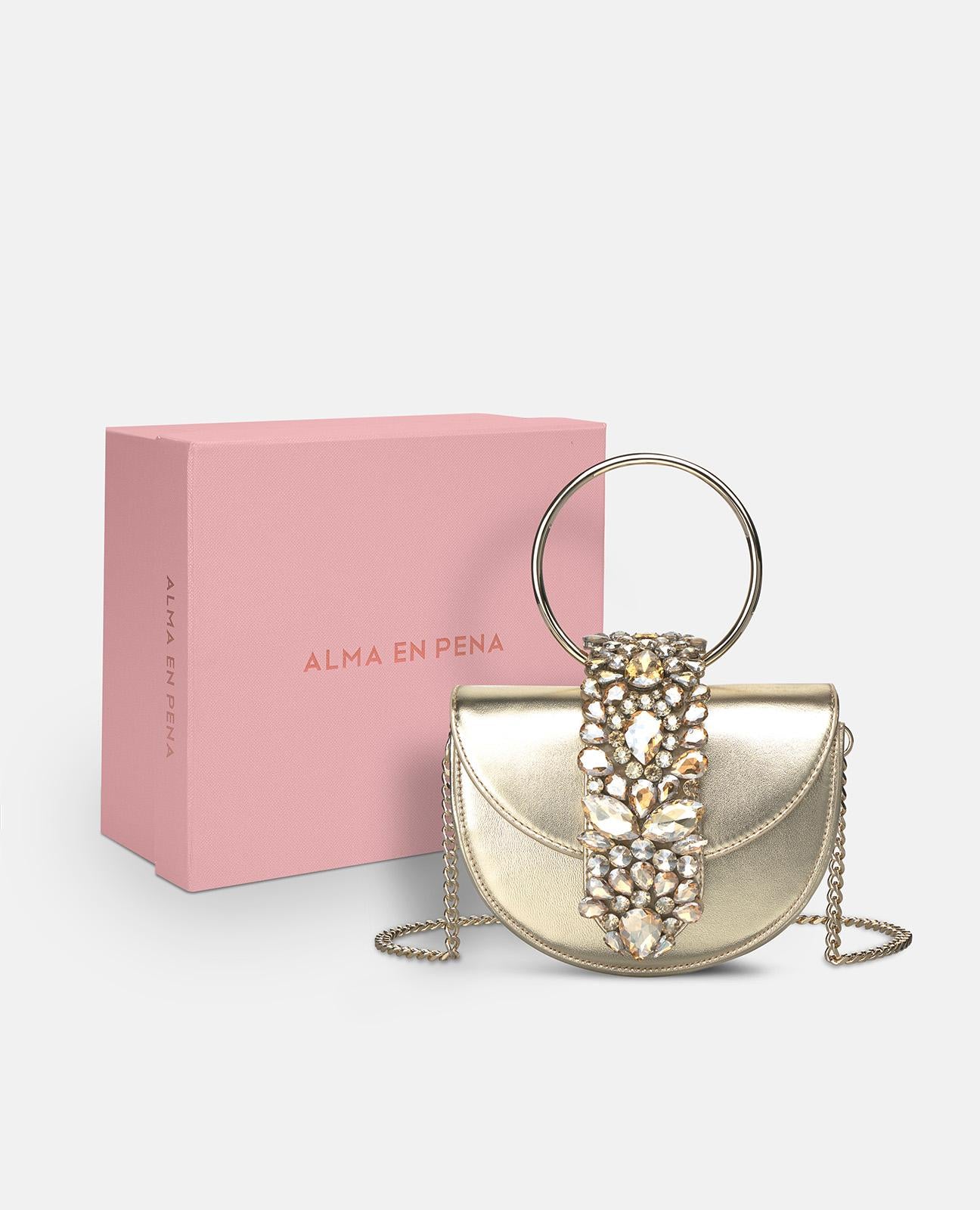 BOLSO MEDIA LUNA JOYA