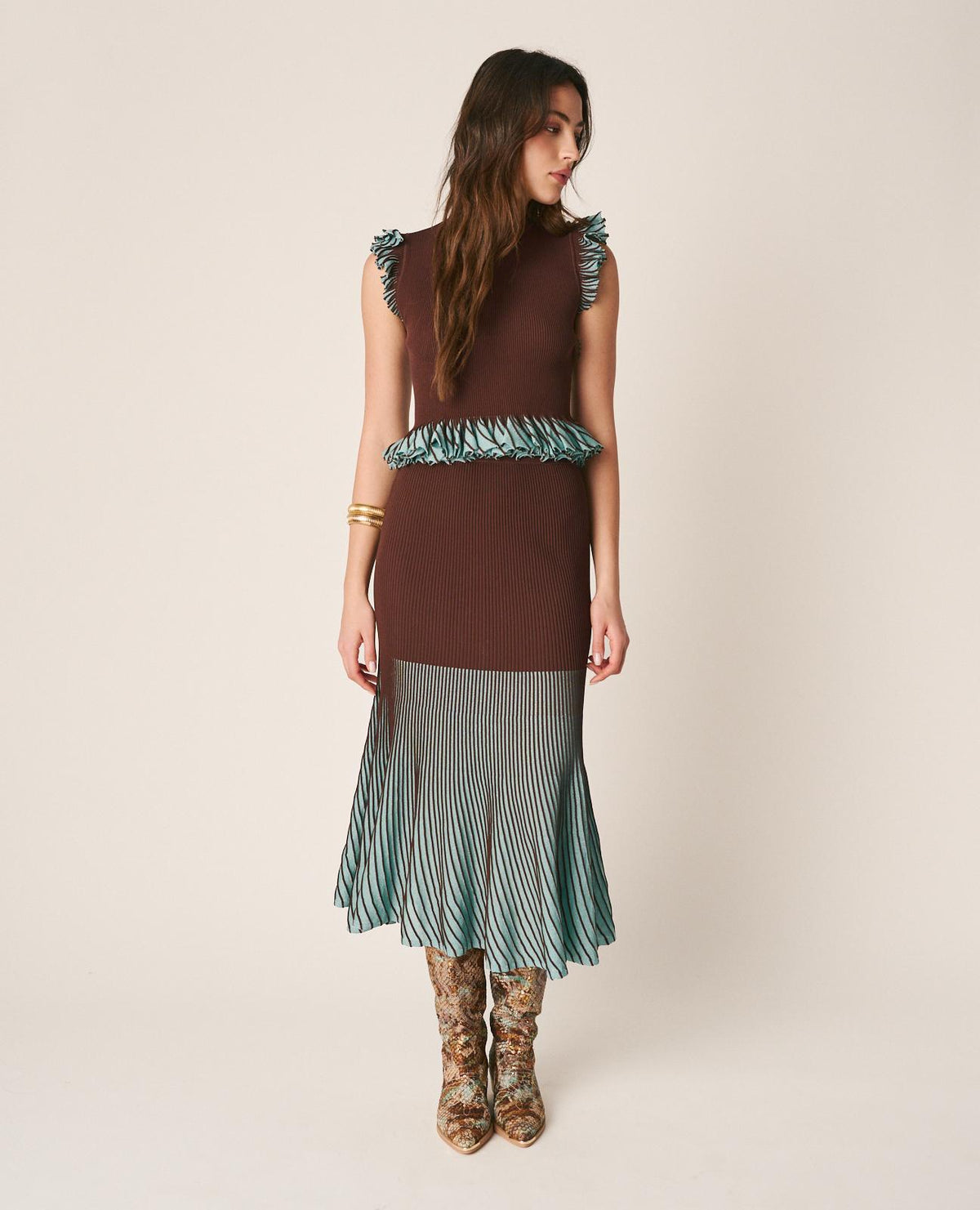 TOP A MAGLIA LISCIA