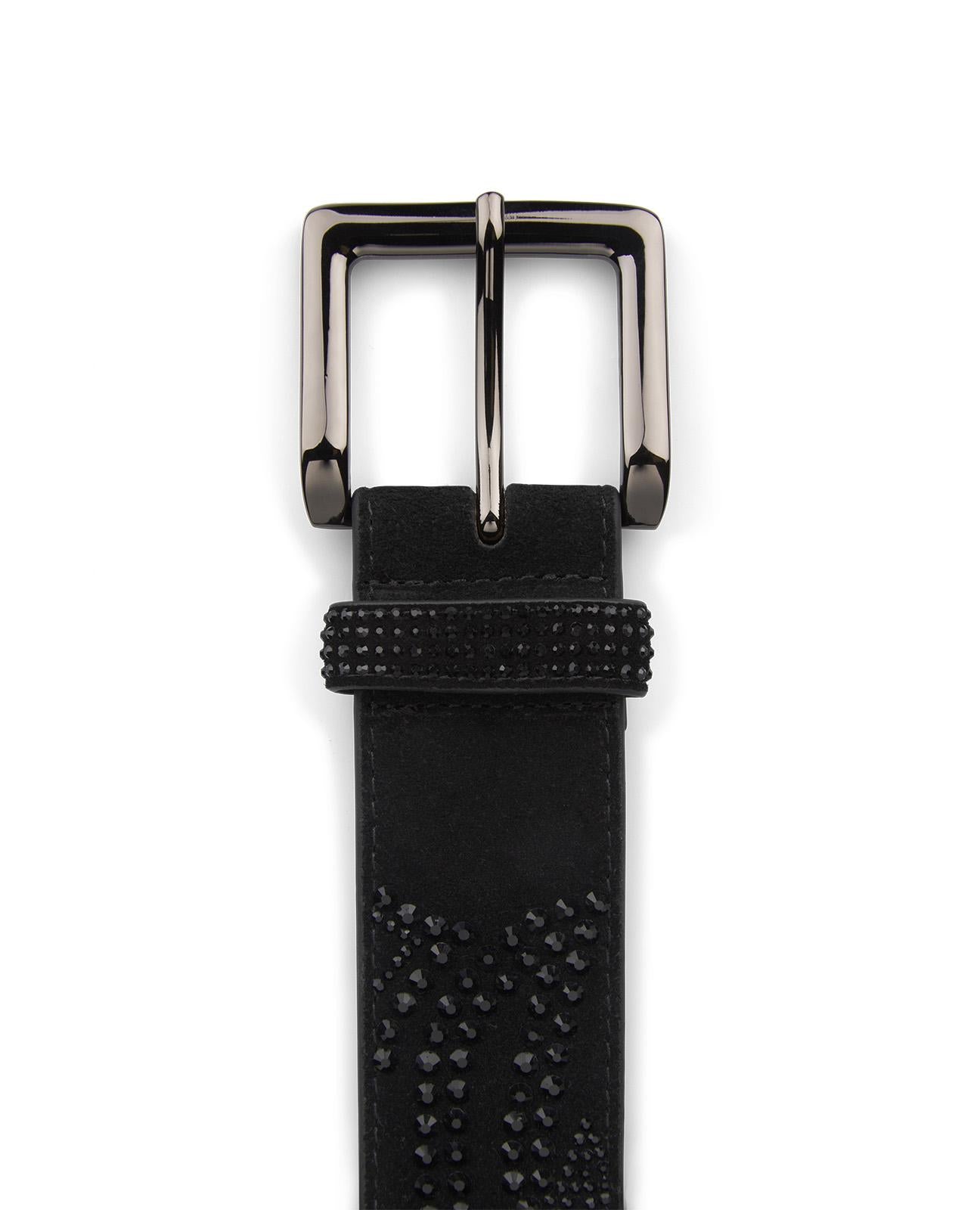 FLAMMENGÜRTEL MIT STRASSSTEINEN