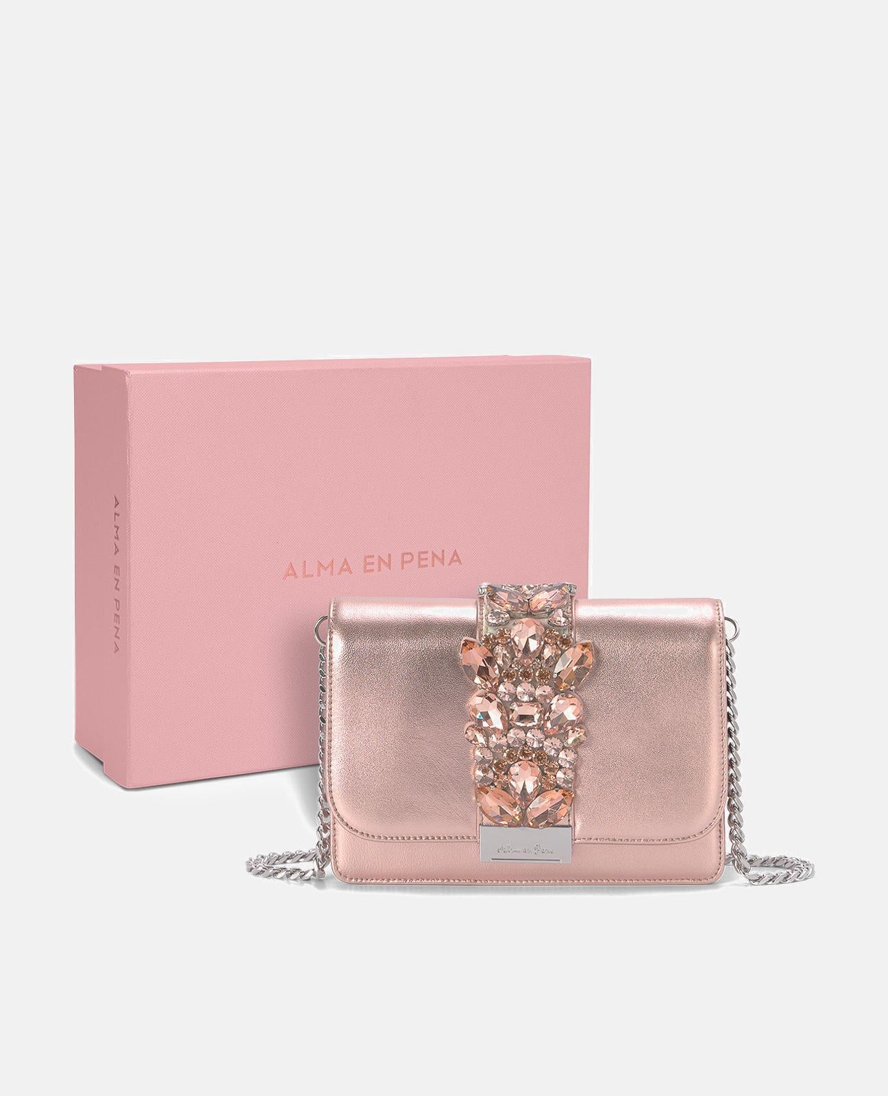 BOLSO TIPO CLUTCH PEDRERÍA