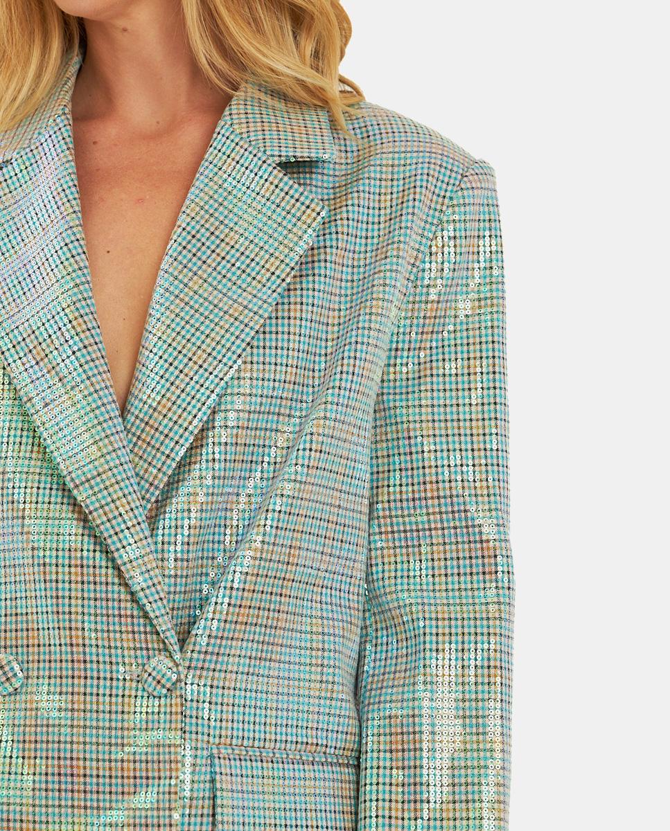 VESTE COUVERTE DE PAILLETTES