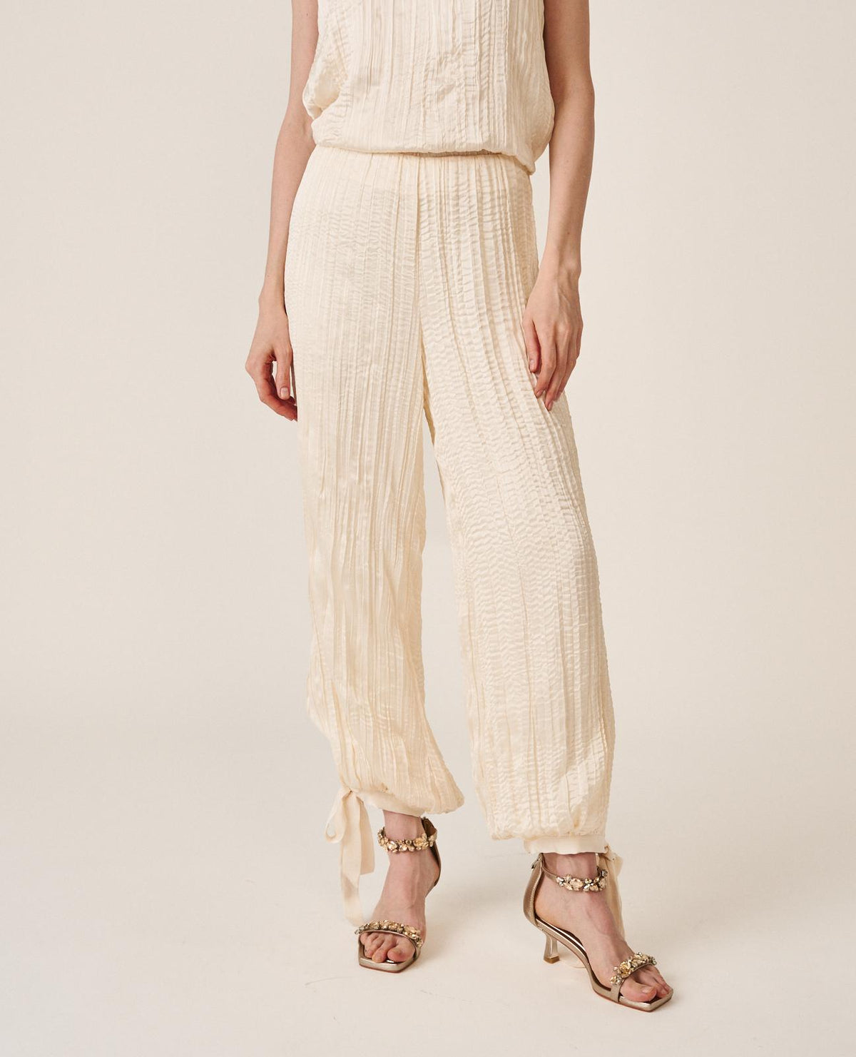 PANTALONI PLISSETTATI