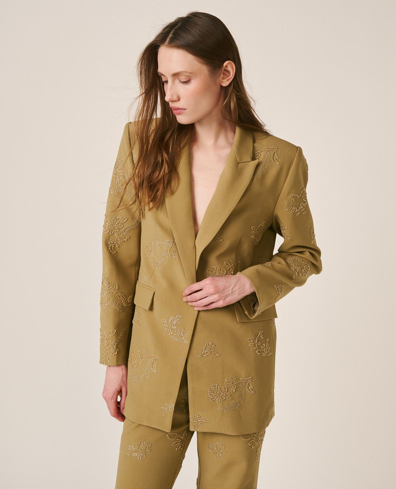 CREPE BLAZER