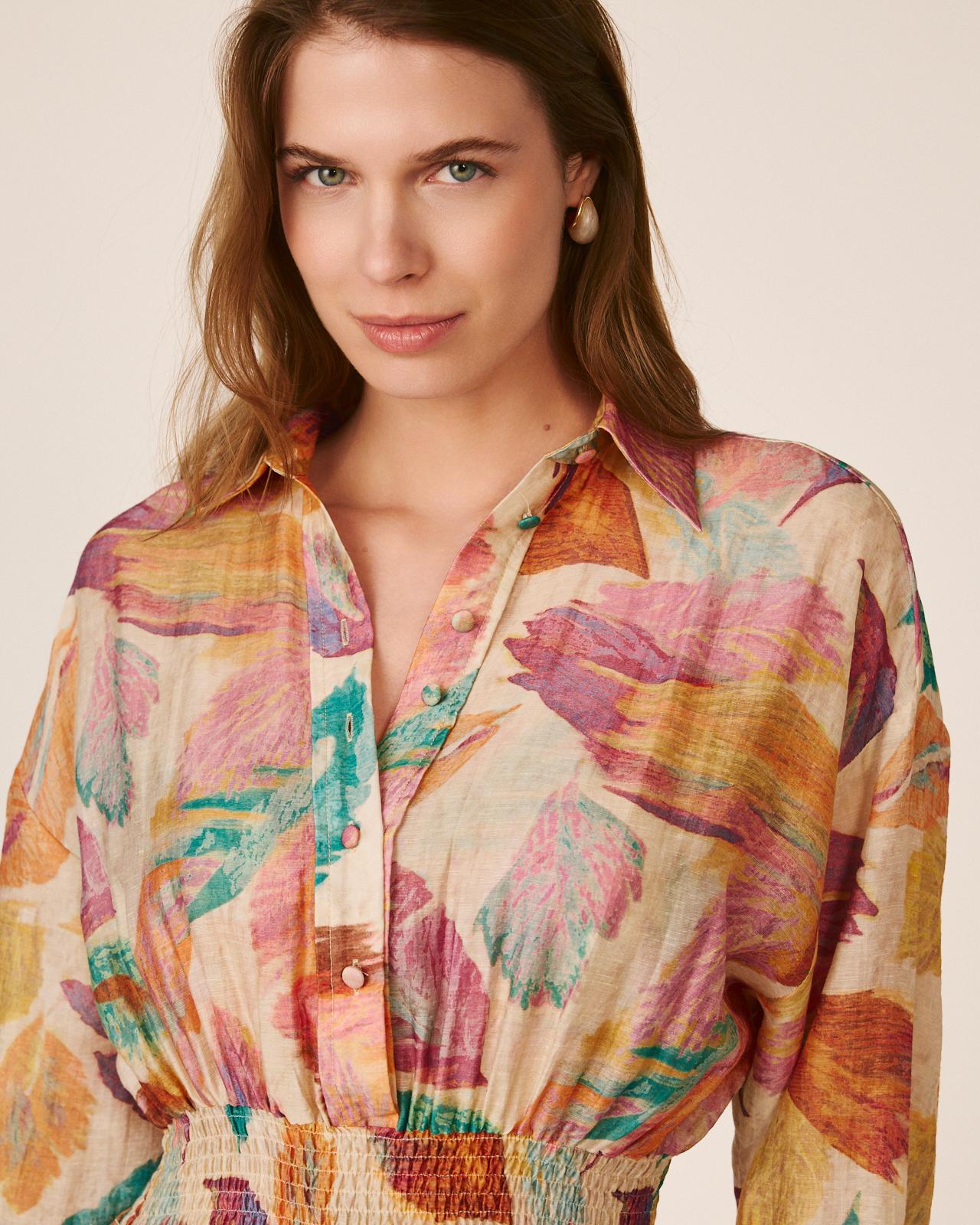 MINIVESTIDO COM MANGAS CAMISETA