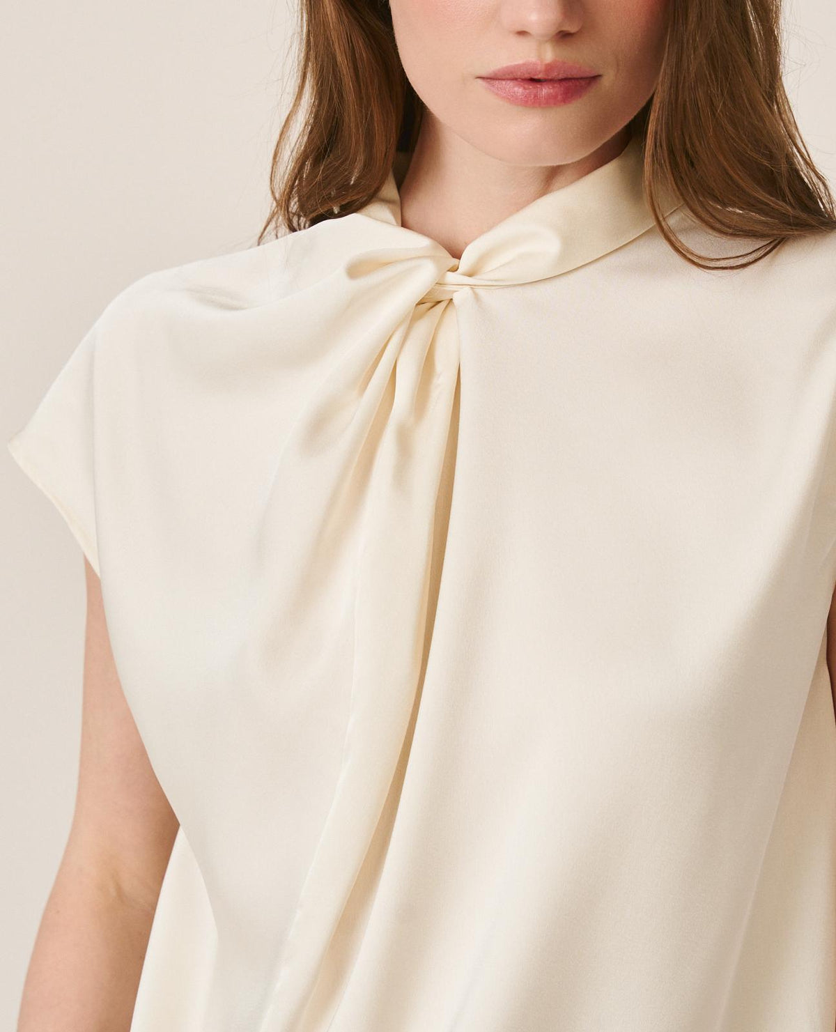 CAMICIA LISCIA IN SATIN