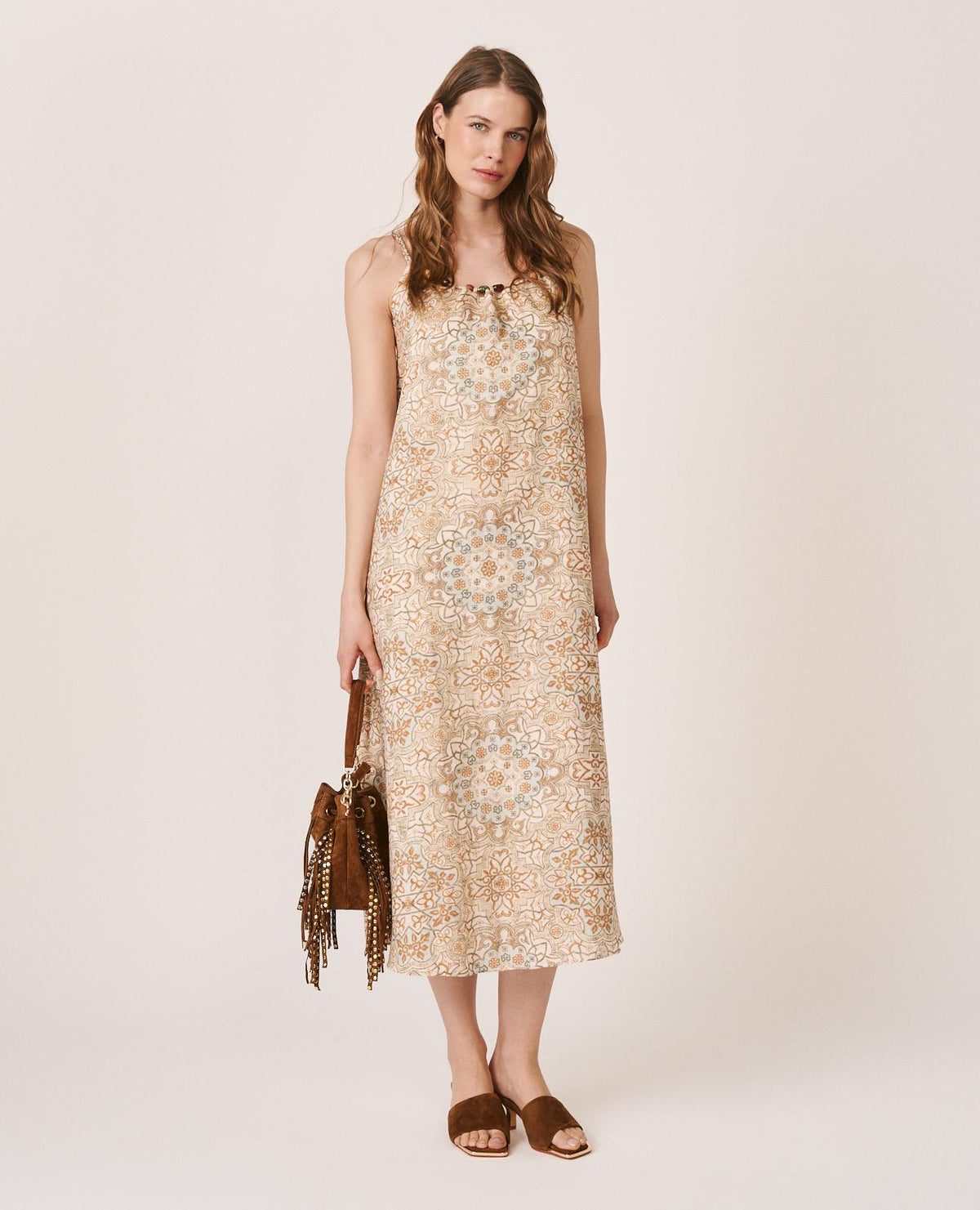 VESTIDO TIRANTES ESTAMPADO