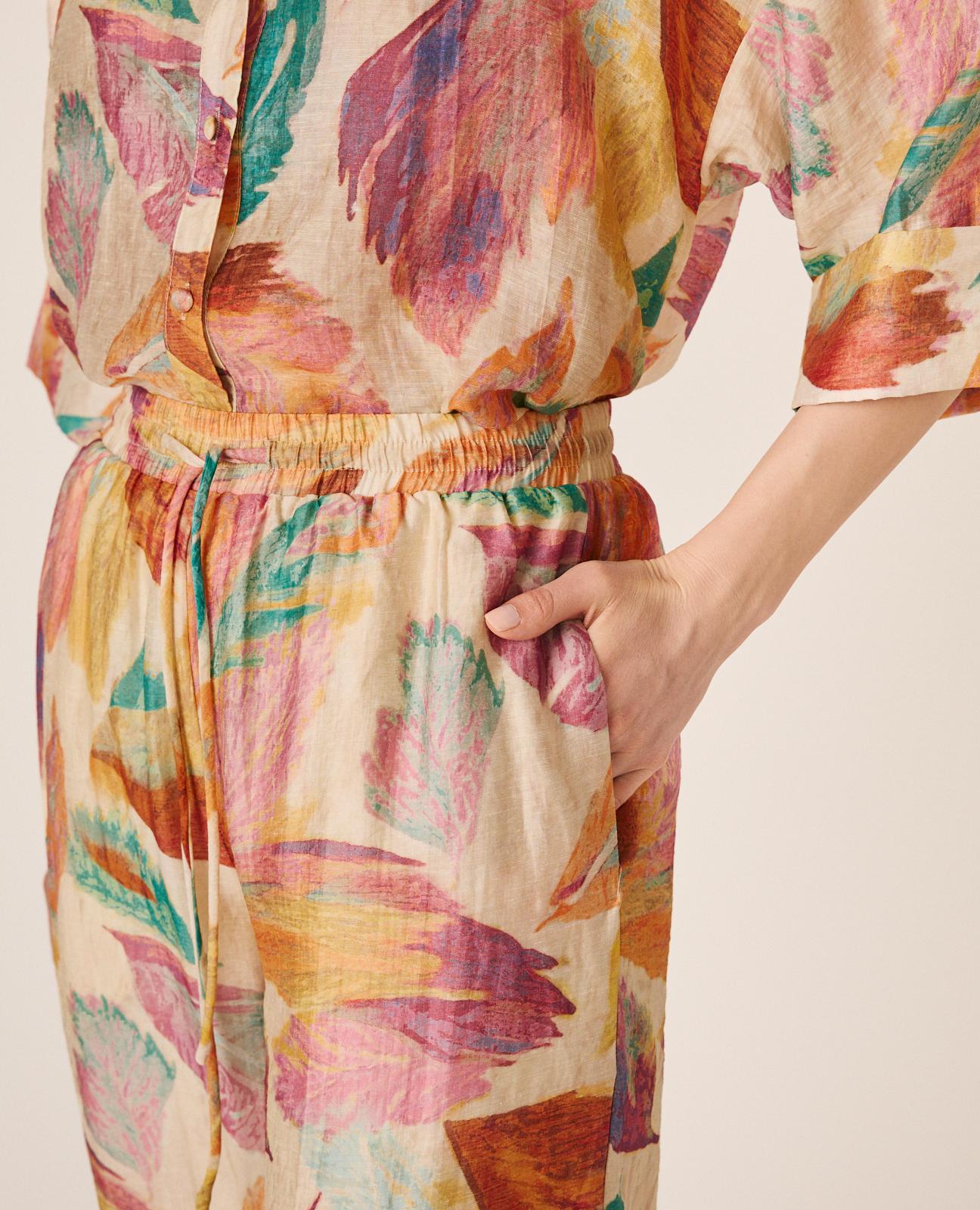 PANTALÓN LARGO LINO