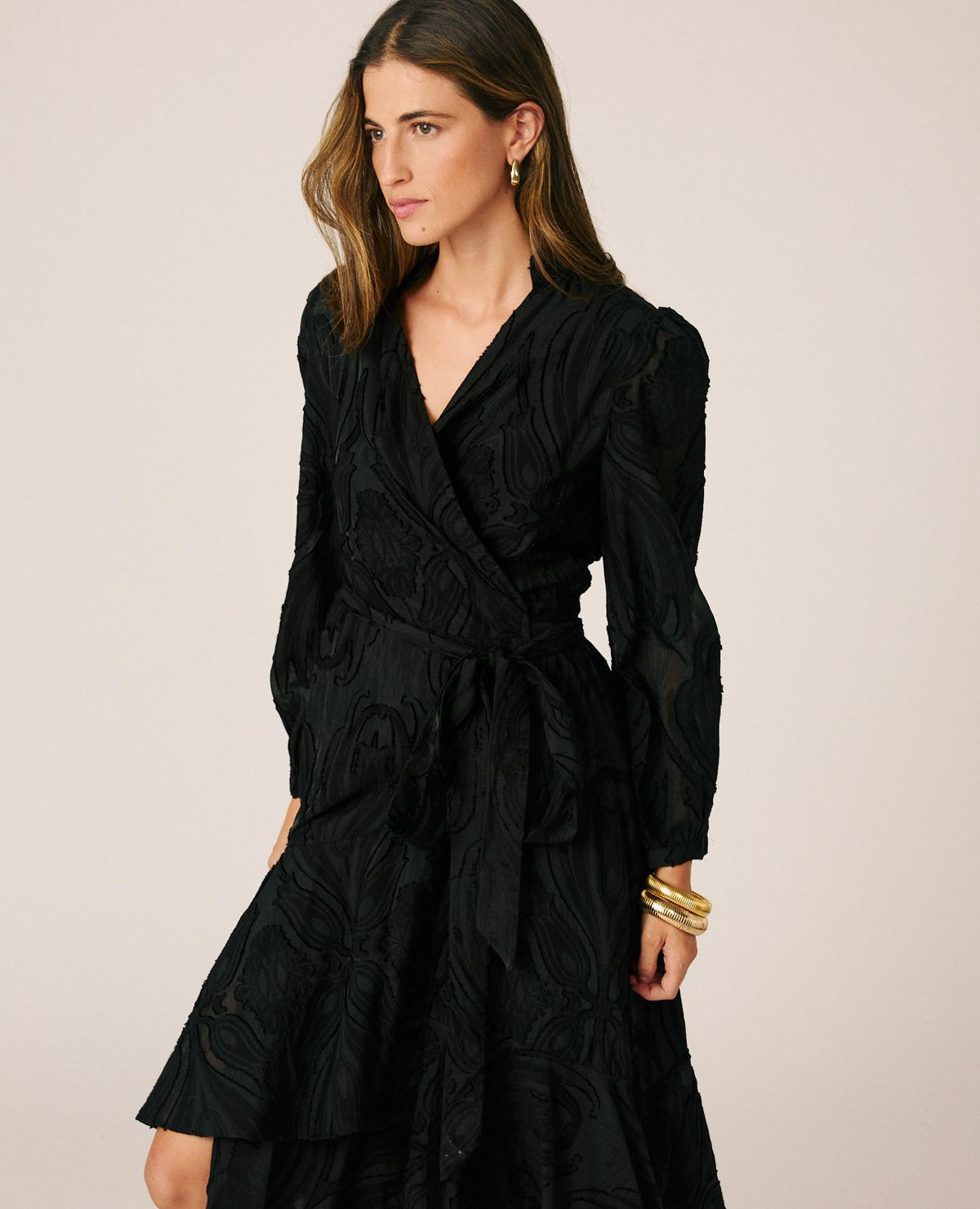 VESTIDO JACQUARD