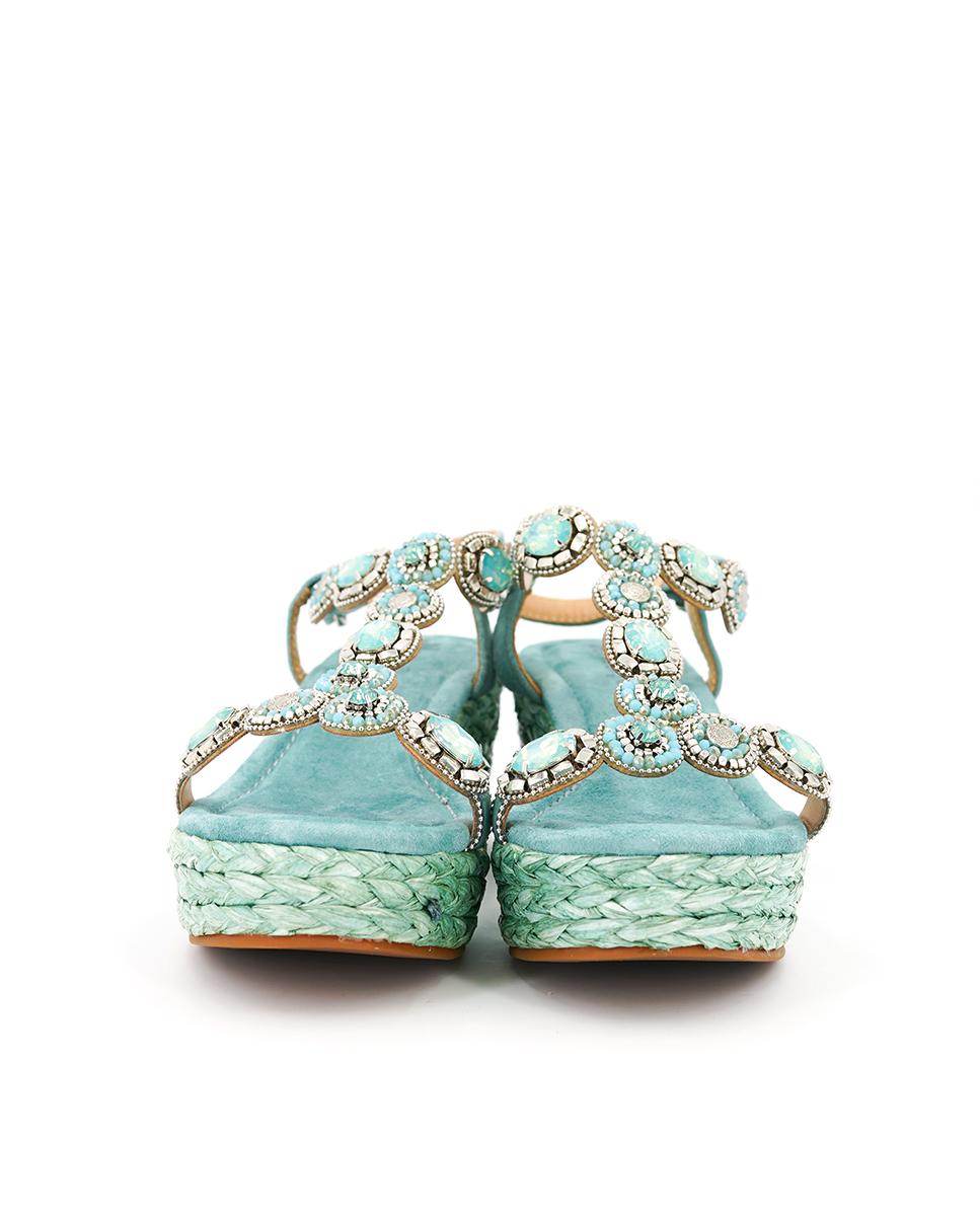 SANDALIA DETALLE RAFIA