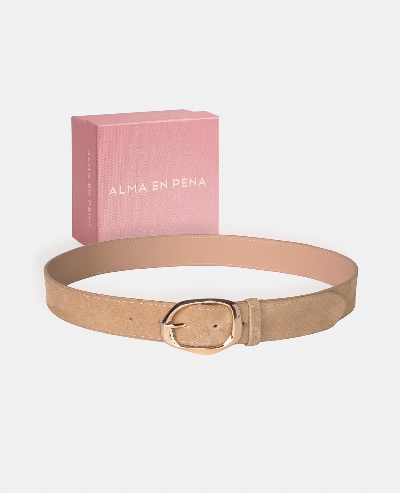 CINTURÓN HEBILLA REDONDA