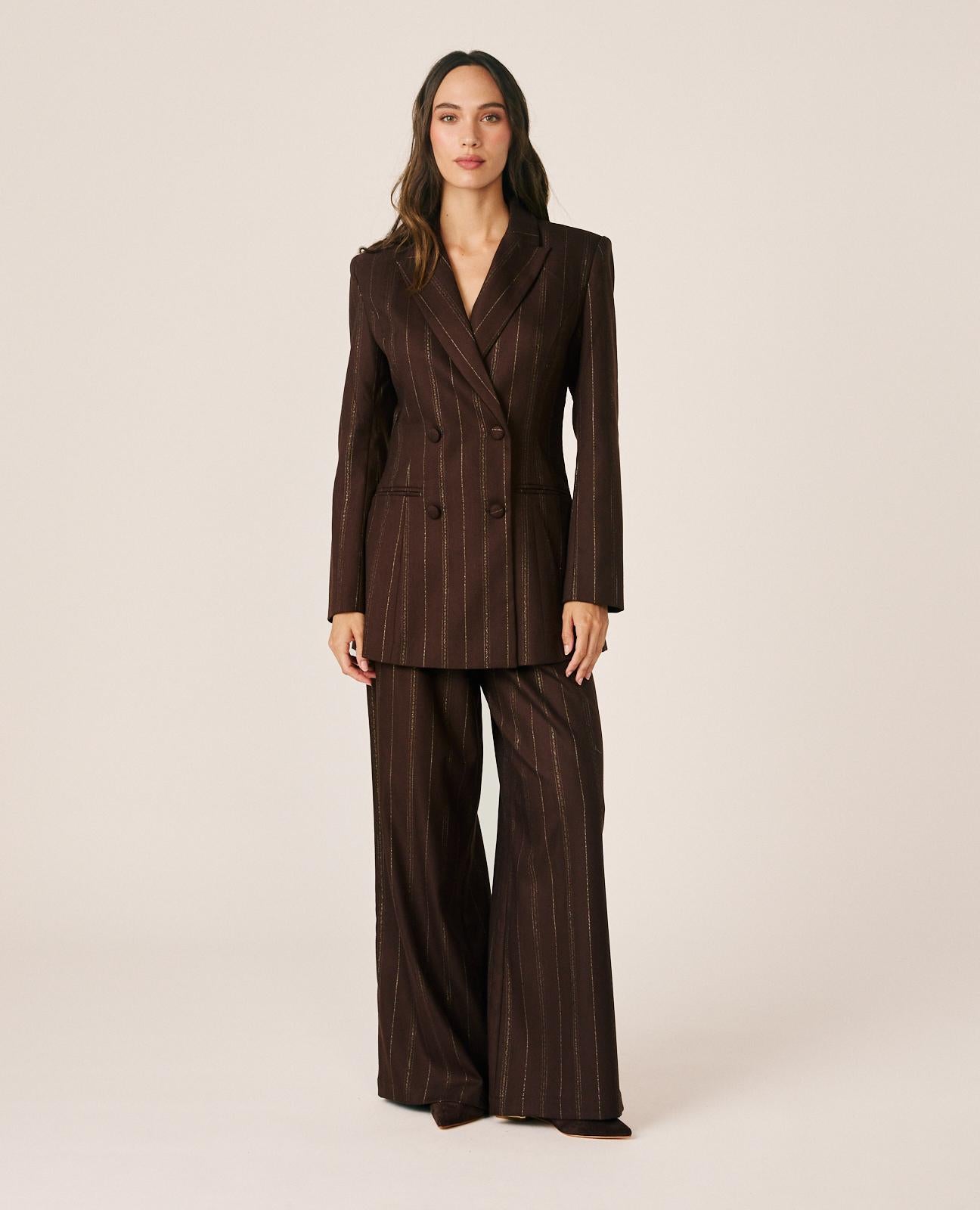 BLAZER SARGA DE RAYAS