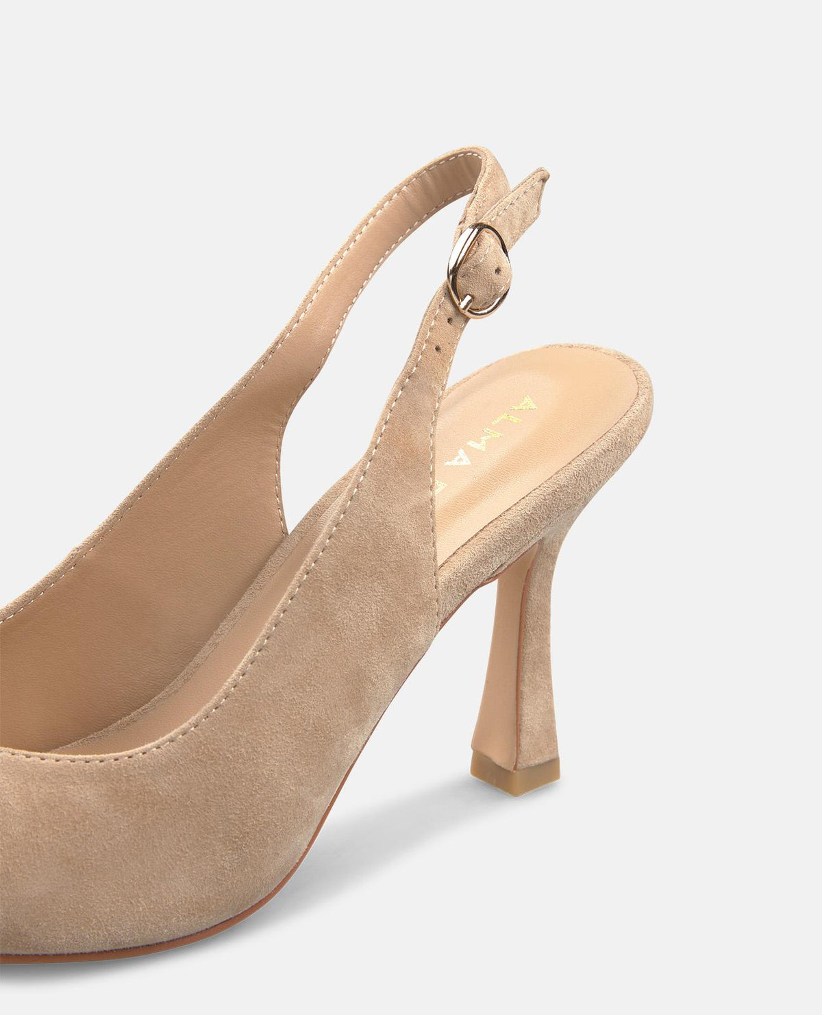 ZAPATO TACÓN AGUJA DESTALONADO