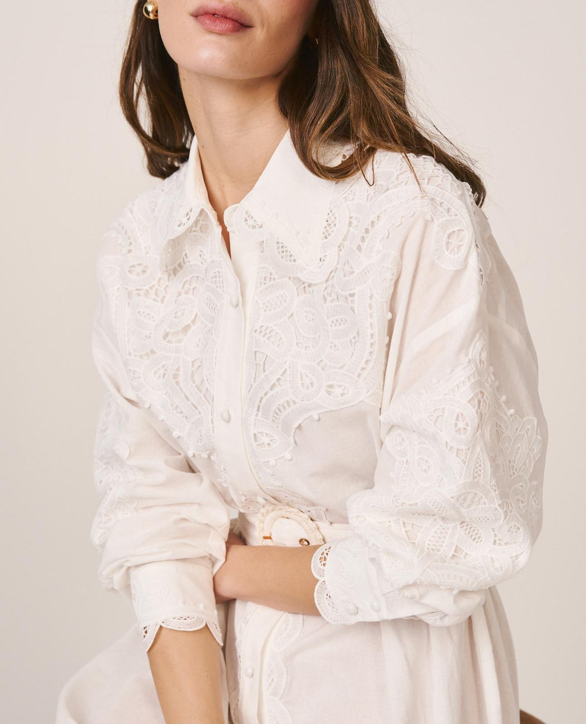 EMBROIDERED DRESS