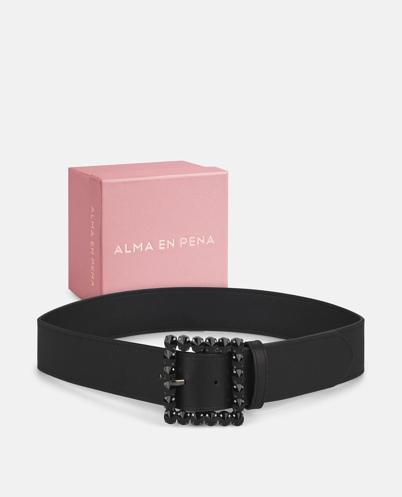 CEINTURE À BOUCLE PERLÉE