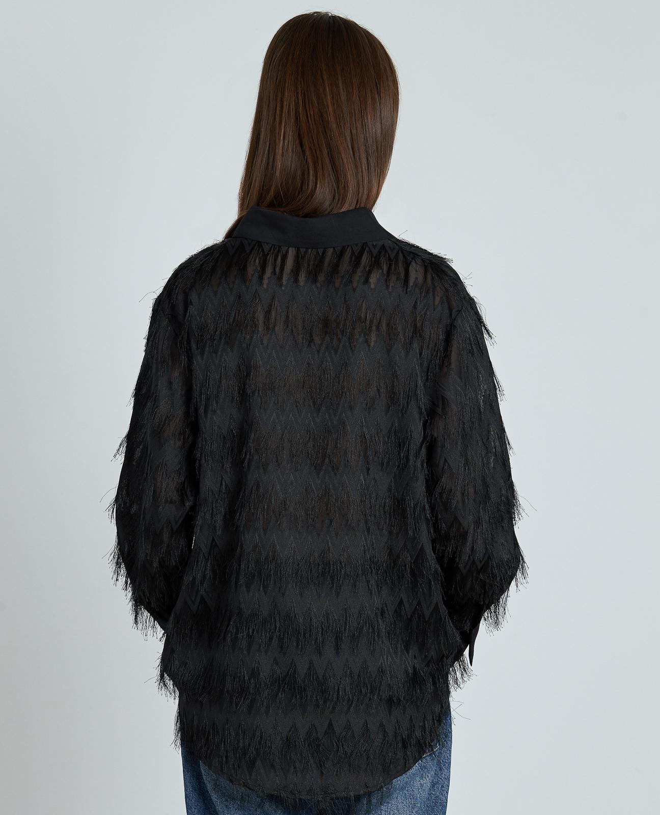 CAMISA DE PENAS EM ZIGUEZAGUE