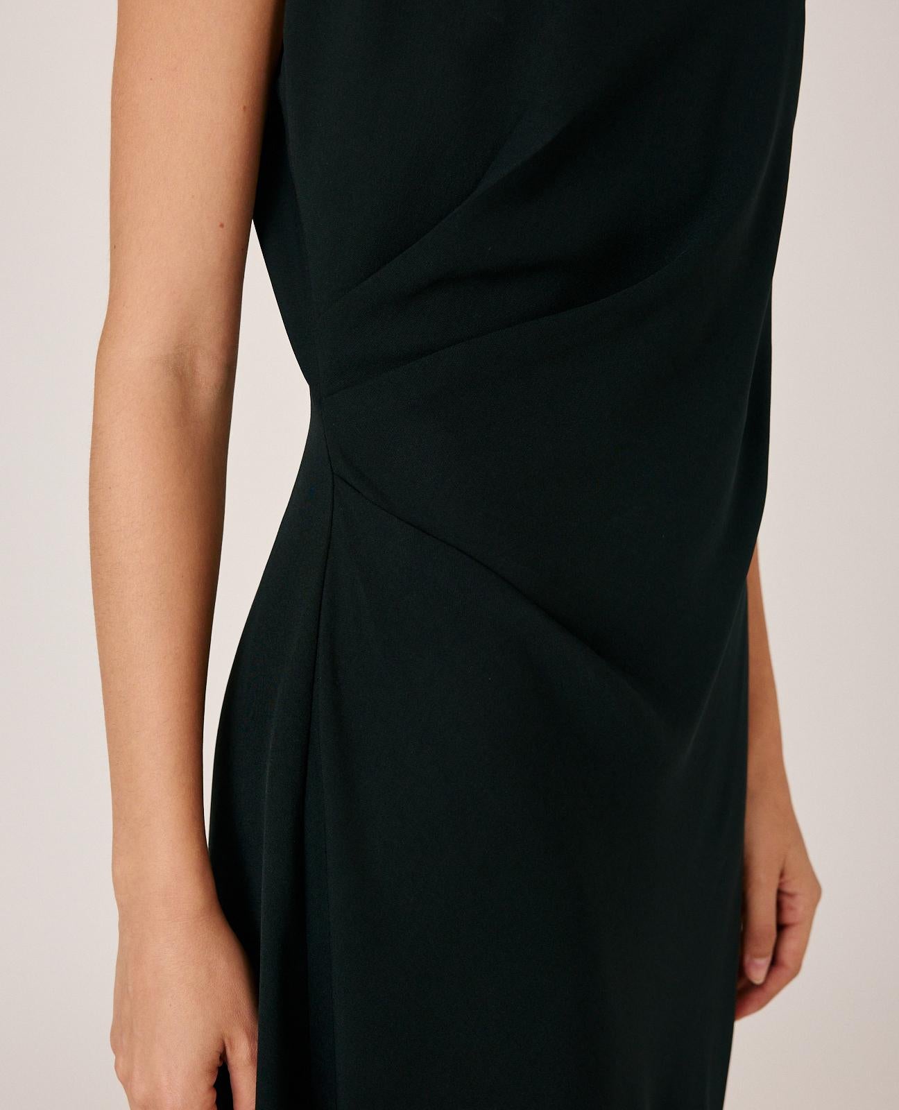 VESTIDO LARGO CREPE FLUIDO