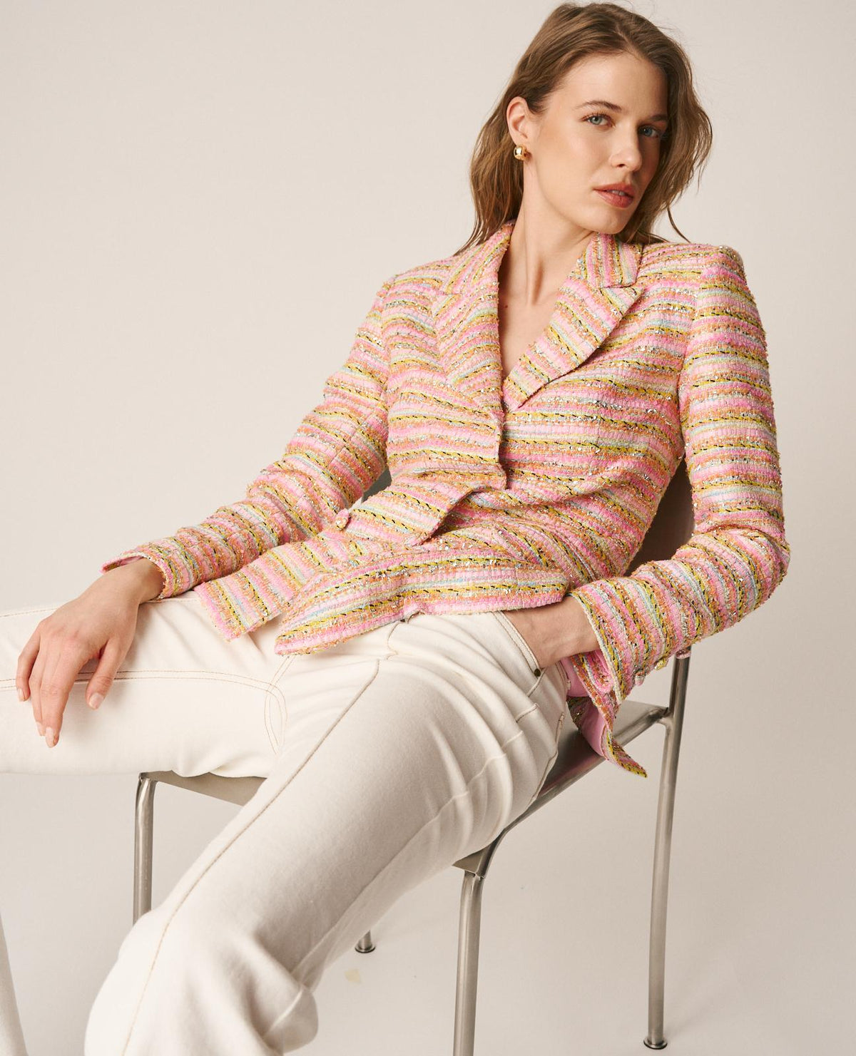 BLAZER DE RAYAS