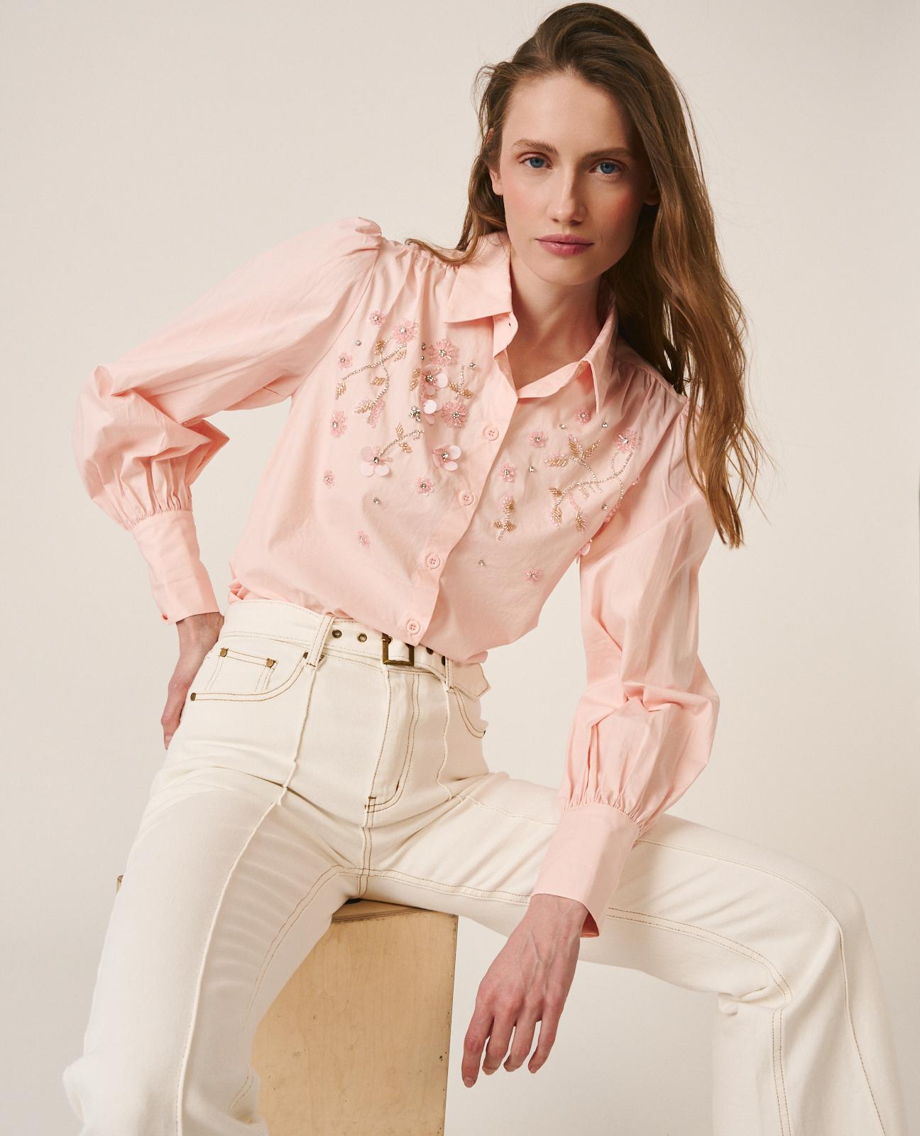 CAMISA ADORNO PEDRERÍA