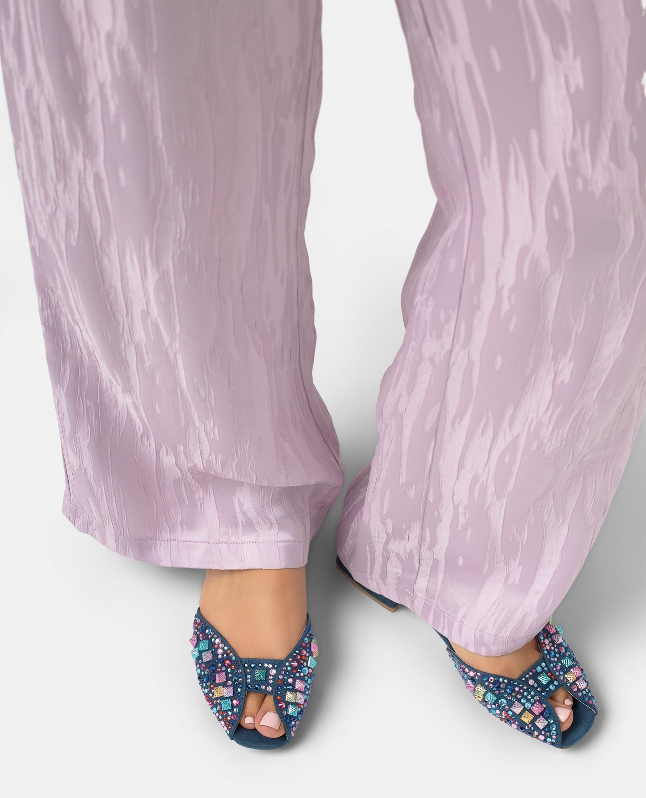 Pulseira de malha com pedras preciosas