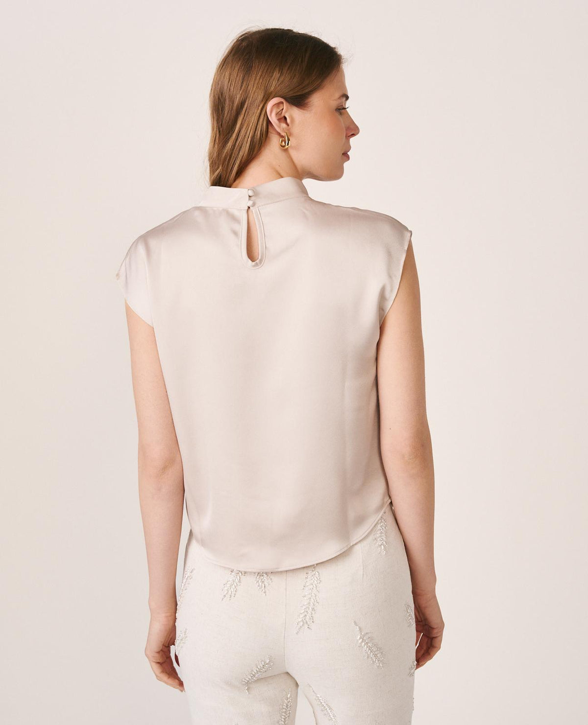 BLUSA IN SATIN