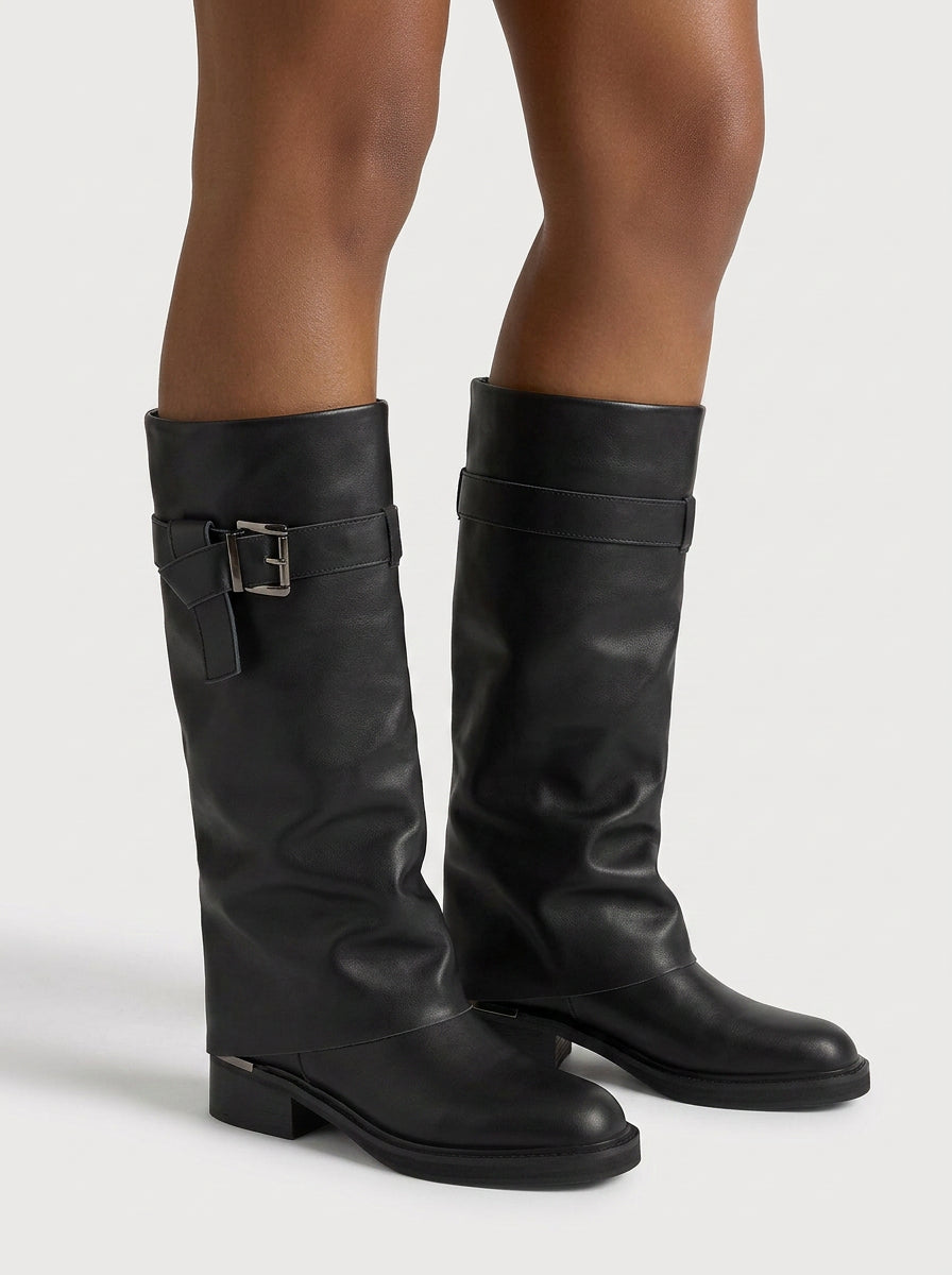 BOTA DE NAPA CON HEBILLA